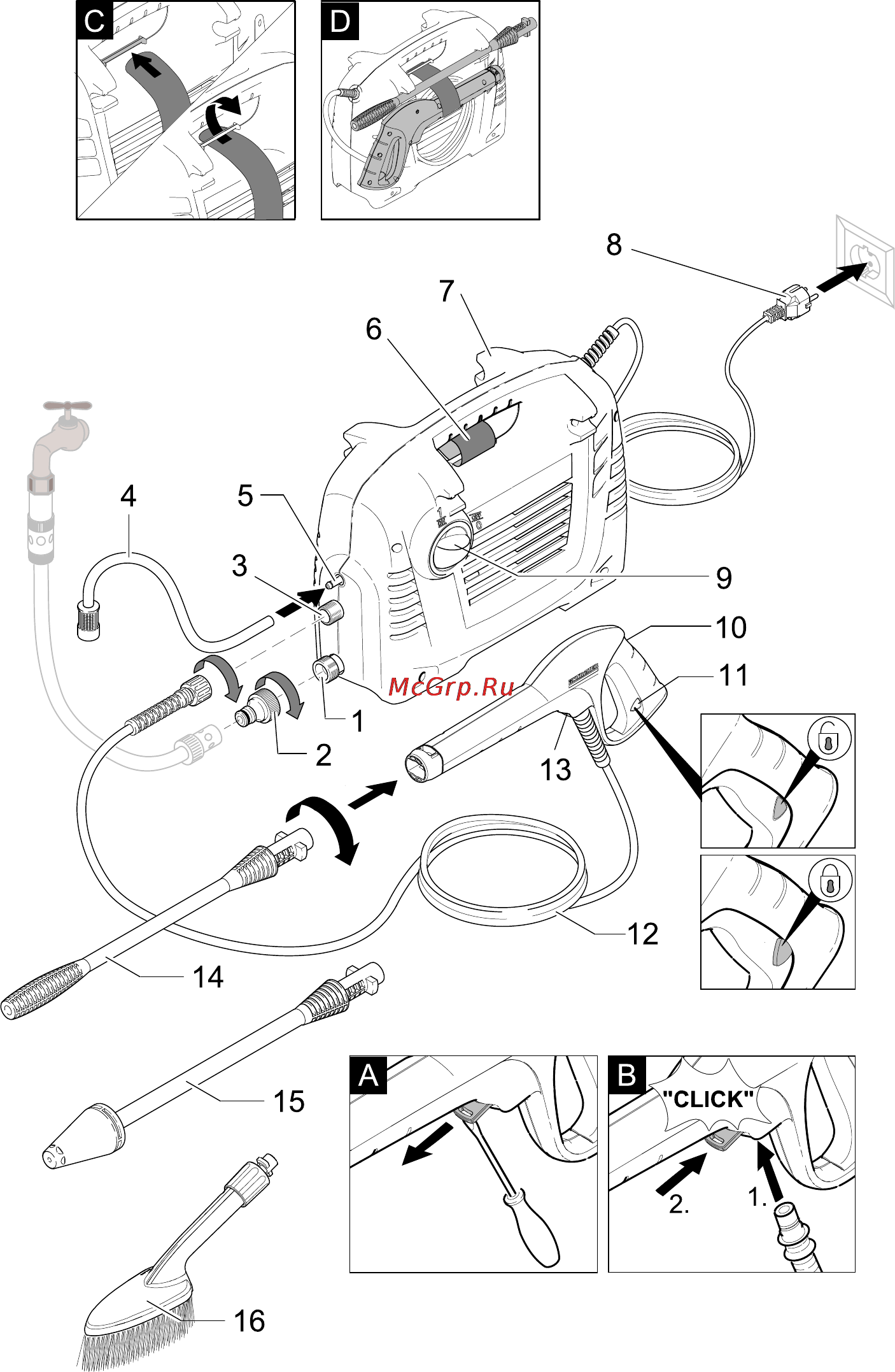 Karcher K 2.16 Инструкция по эксплуатации онлайн [2/184] 7594