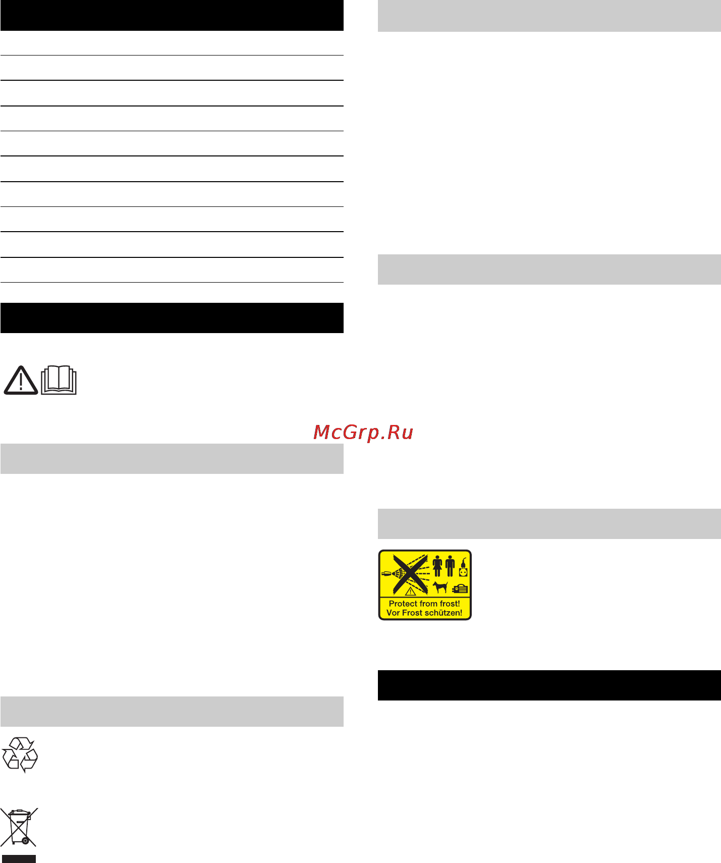 Karcher K 2.16 [23/184] Avvertenze generali