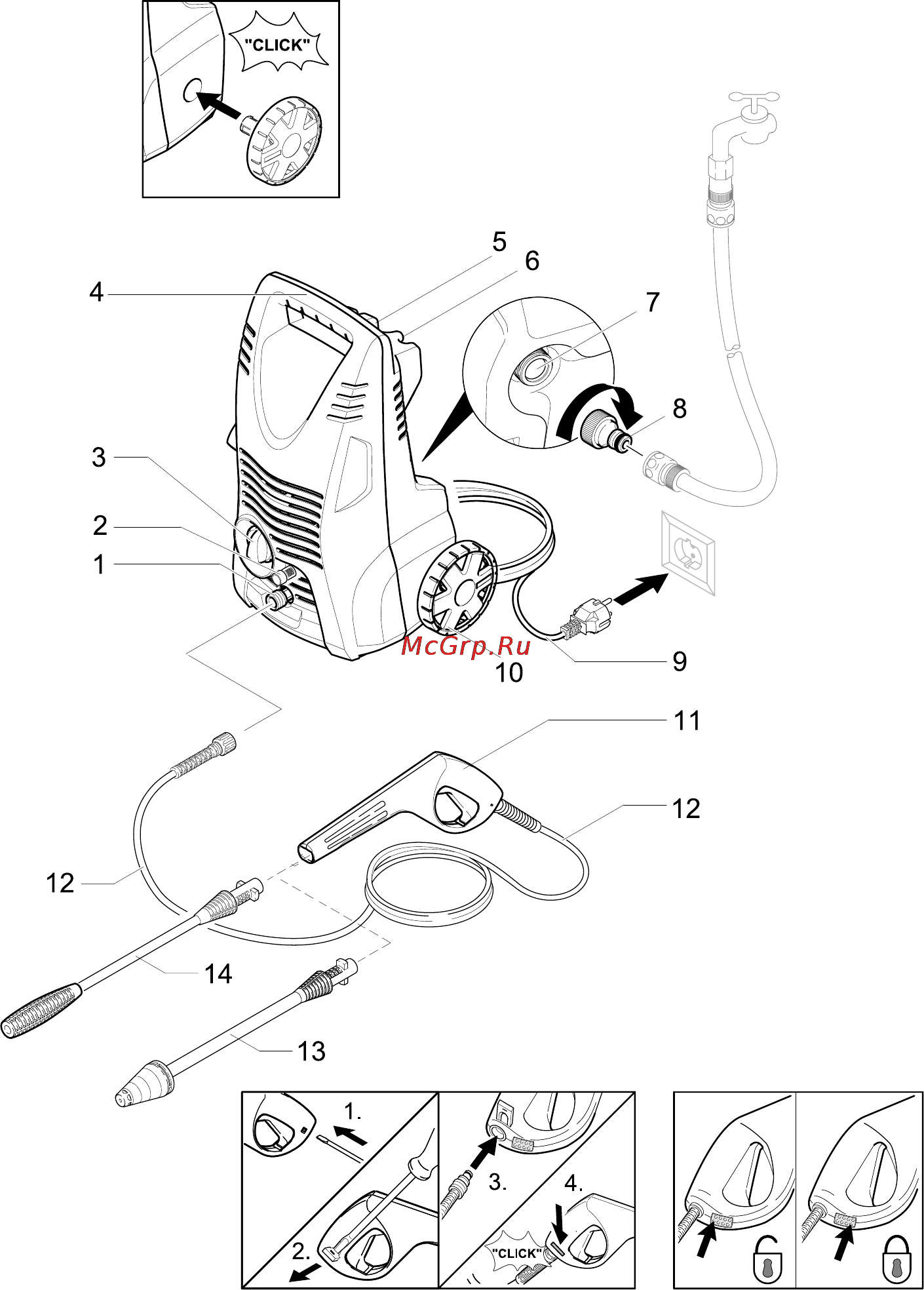 Karcher K 2.31 M plus Инструкция по эксплуатации онлайн [2/144] 7610