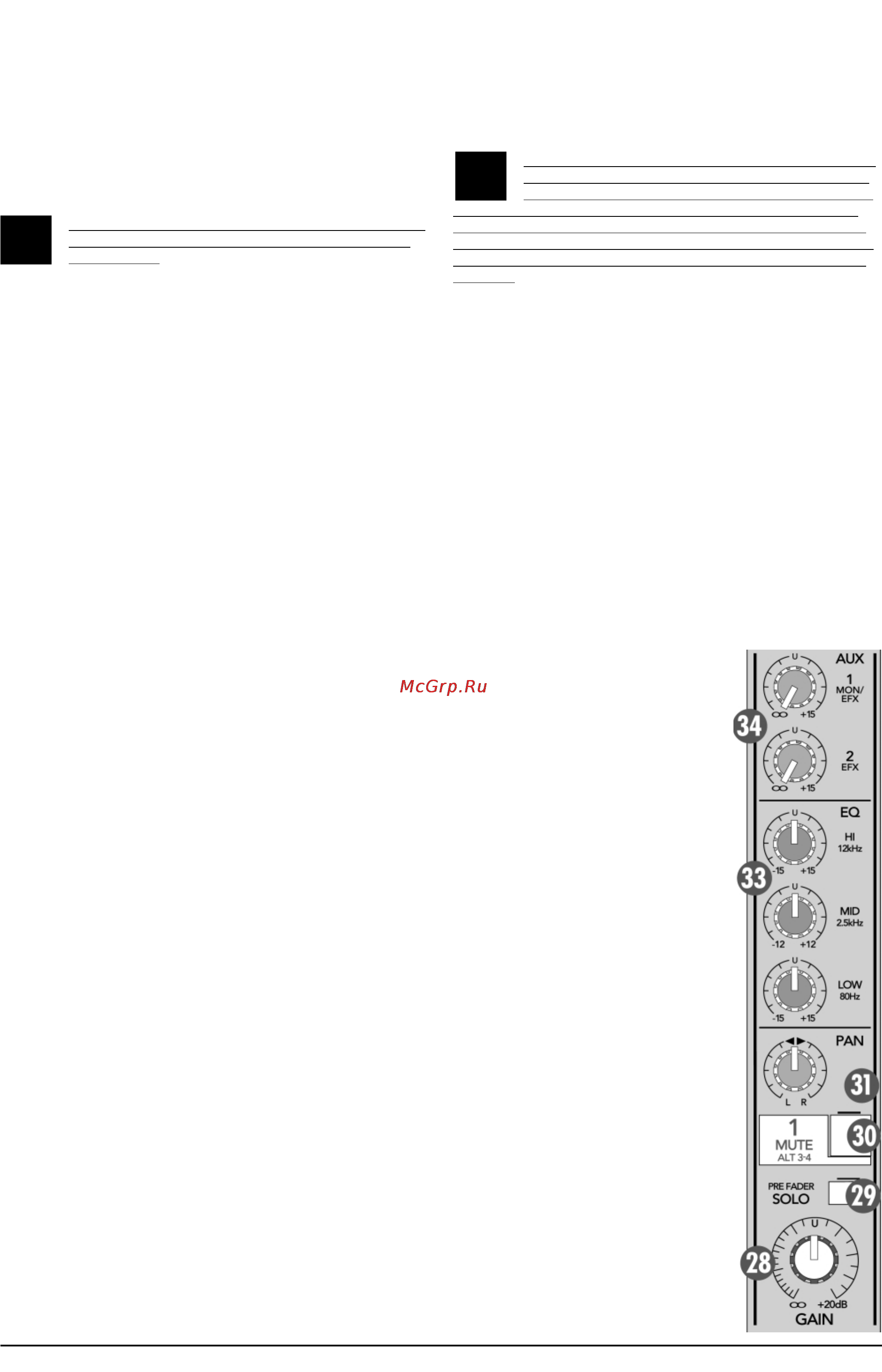 Mackie 1202 VLZ 3 [10/16] Описание линейки