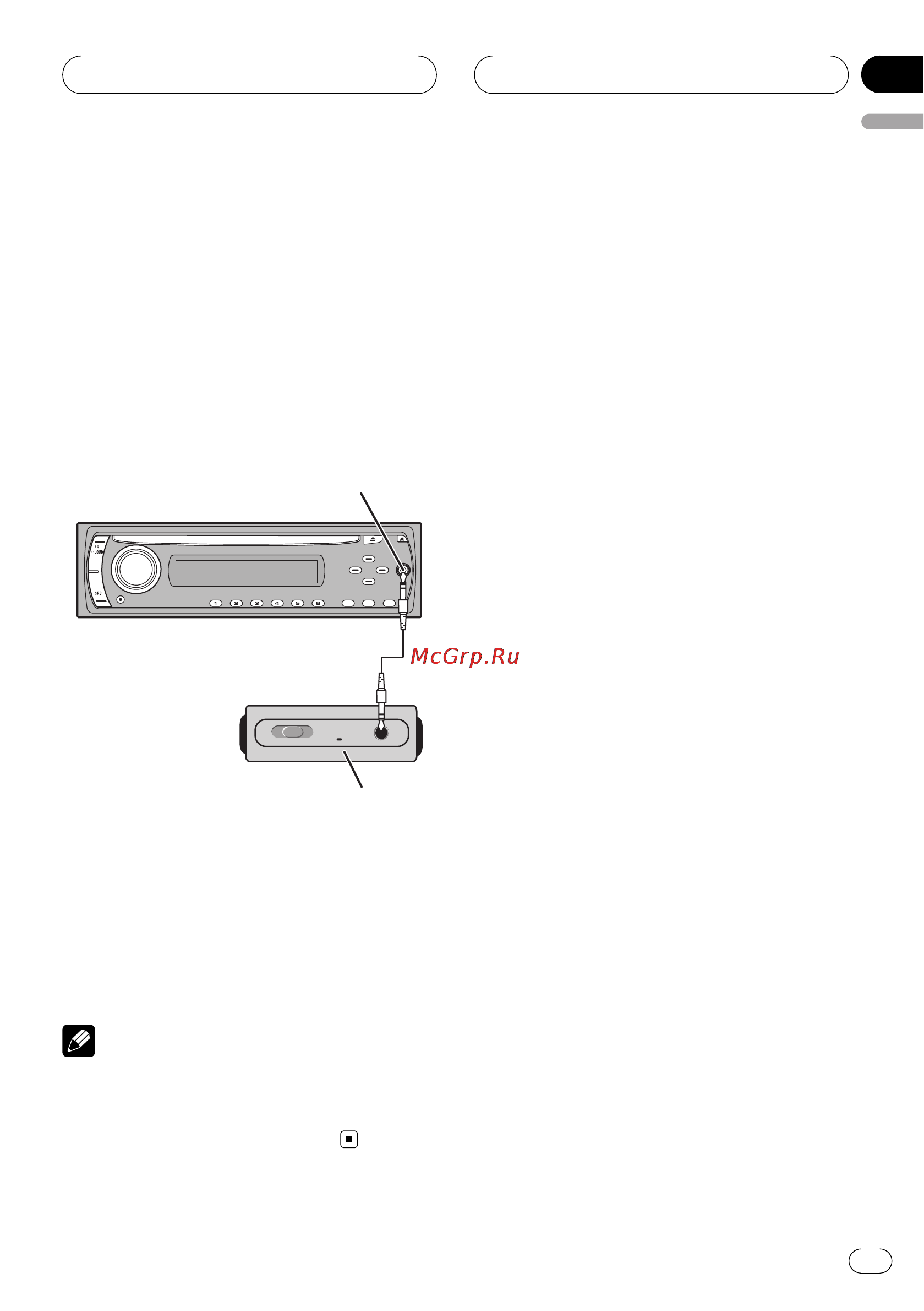 Pioneer DVH-390MP [39/115] Aux operation
