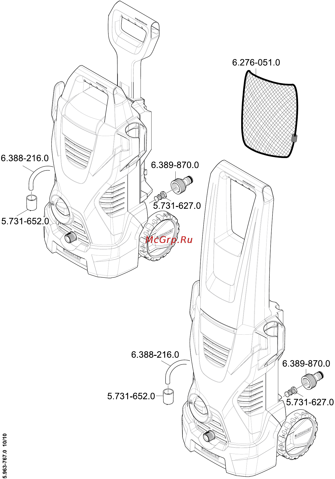 Karcher K 2.325 Инструкция по эксплуатации онлайн [210/212] 7643