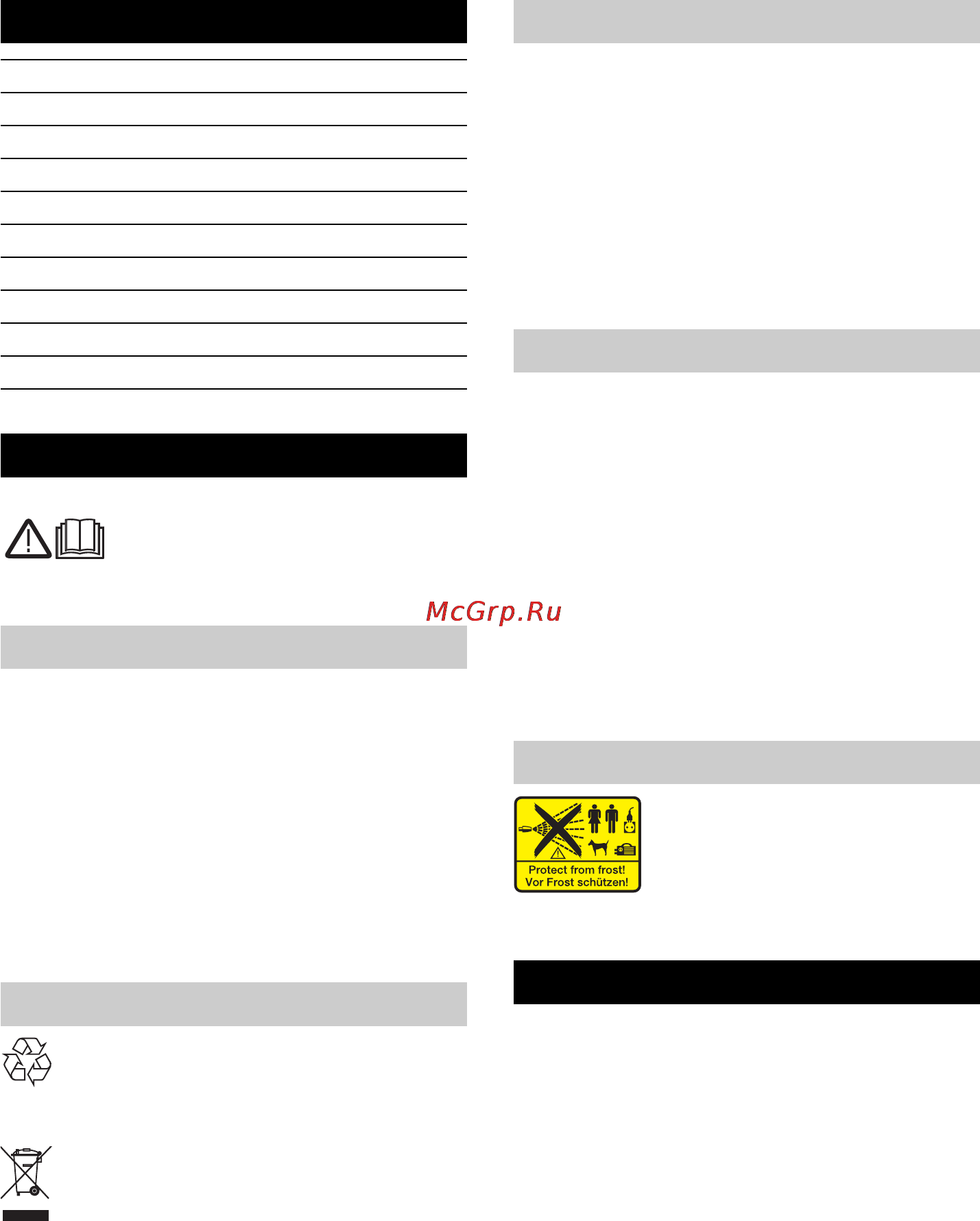 Karcher K 2.100 EU [32/212] Algemene instructies