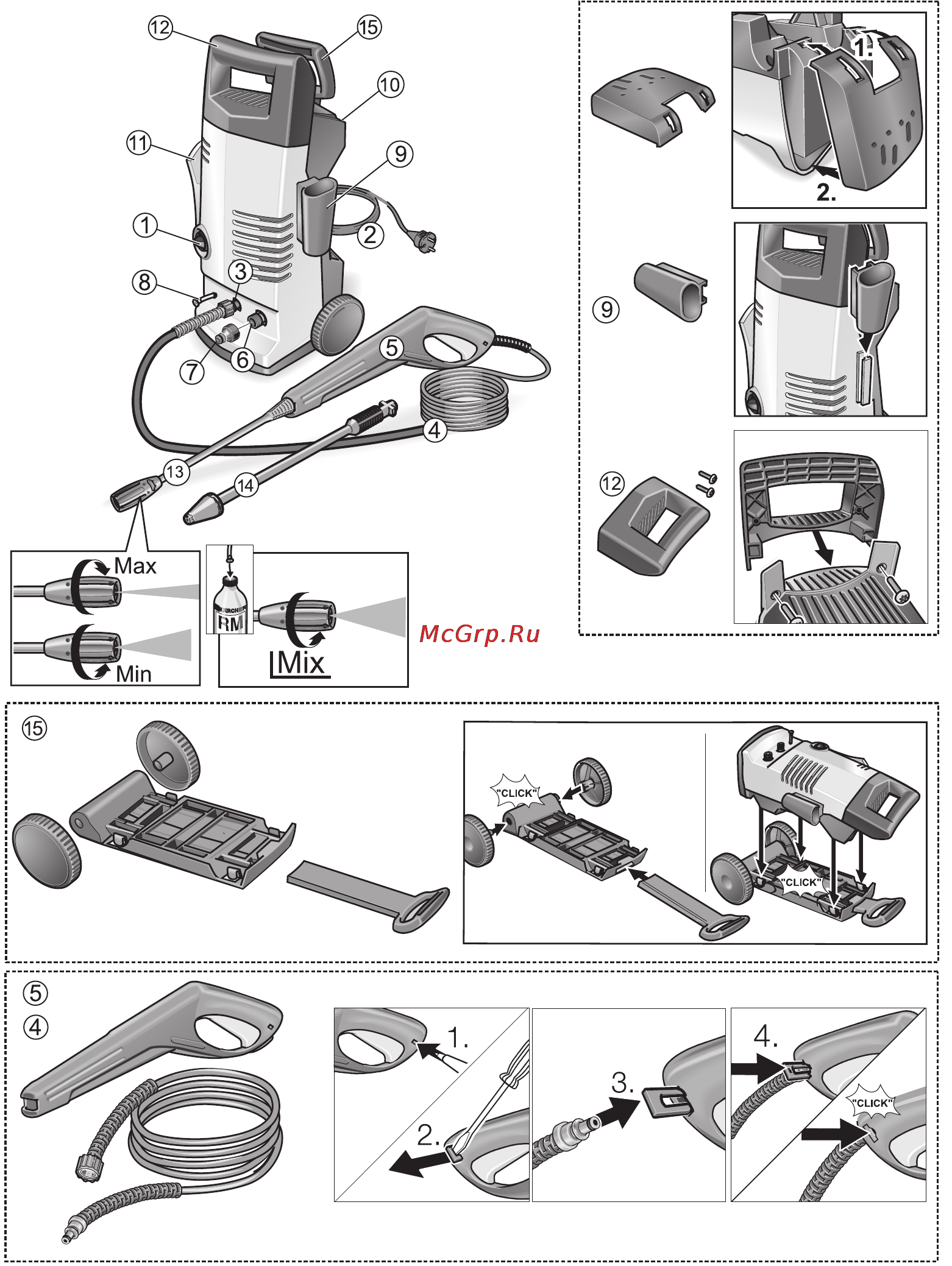 Karcher K 2.98 M plus Инструкция по эксплуатации онлайн [2/160] 7656