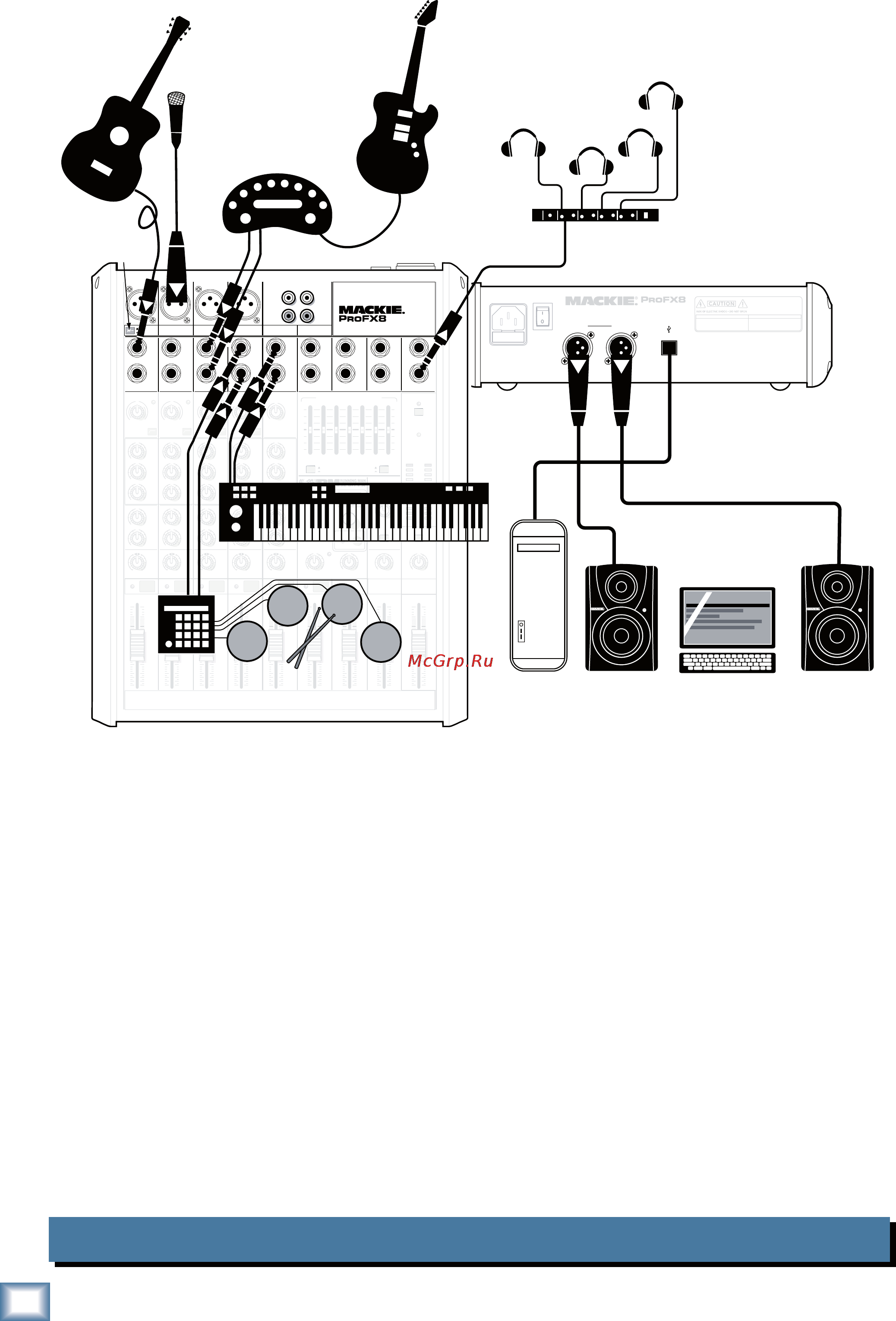 Mackie PROFX8 [10/35] Stereo graphic eq