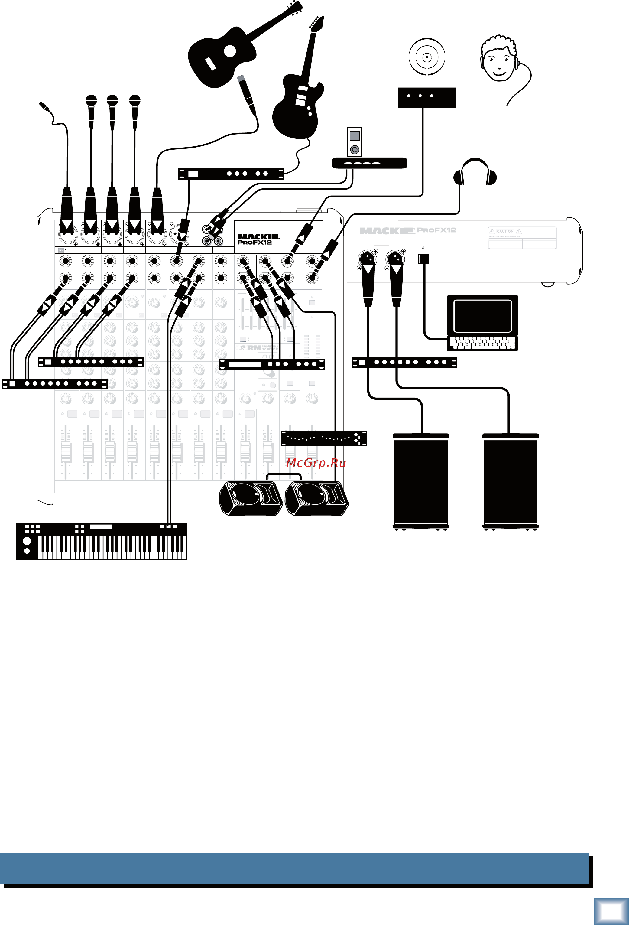 Mackie PROFX8 [7/35] Stereo graphic eq