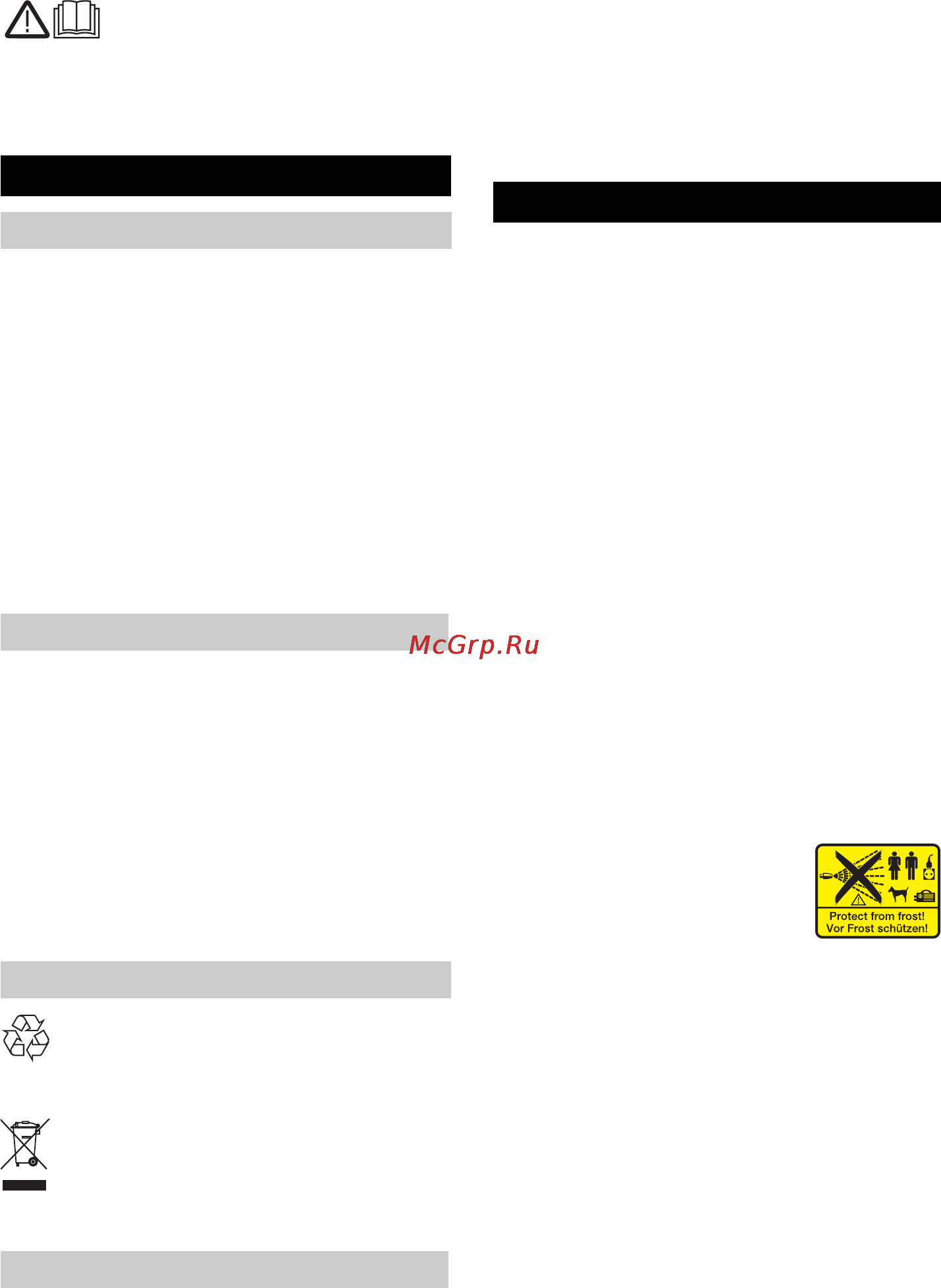 Karcher K 3.80 MD [3/172] Allgemeine hinweise