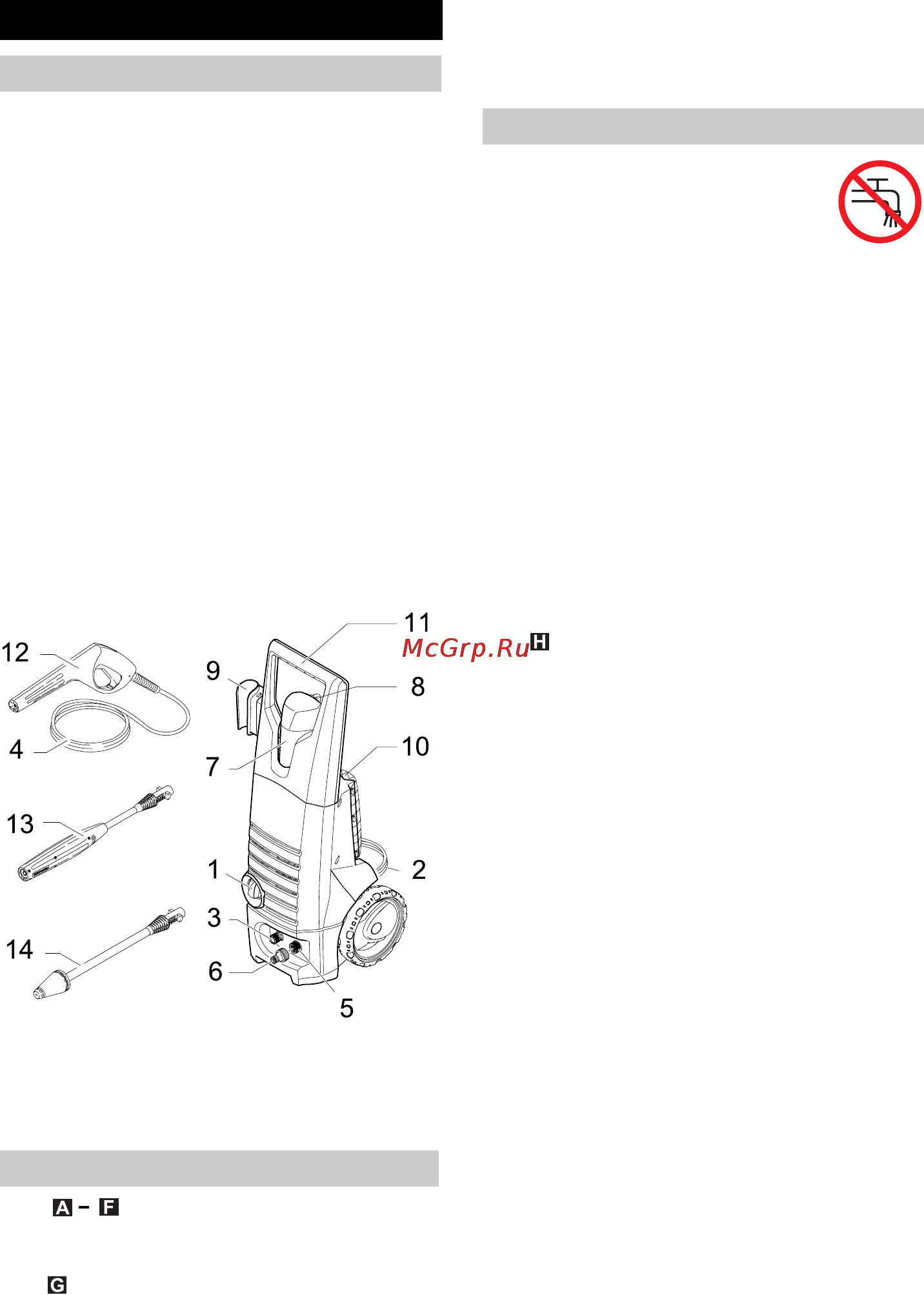 Karcher K 4.80 MD plus [55/172] Betjening