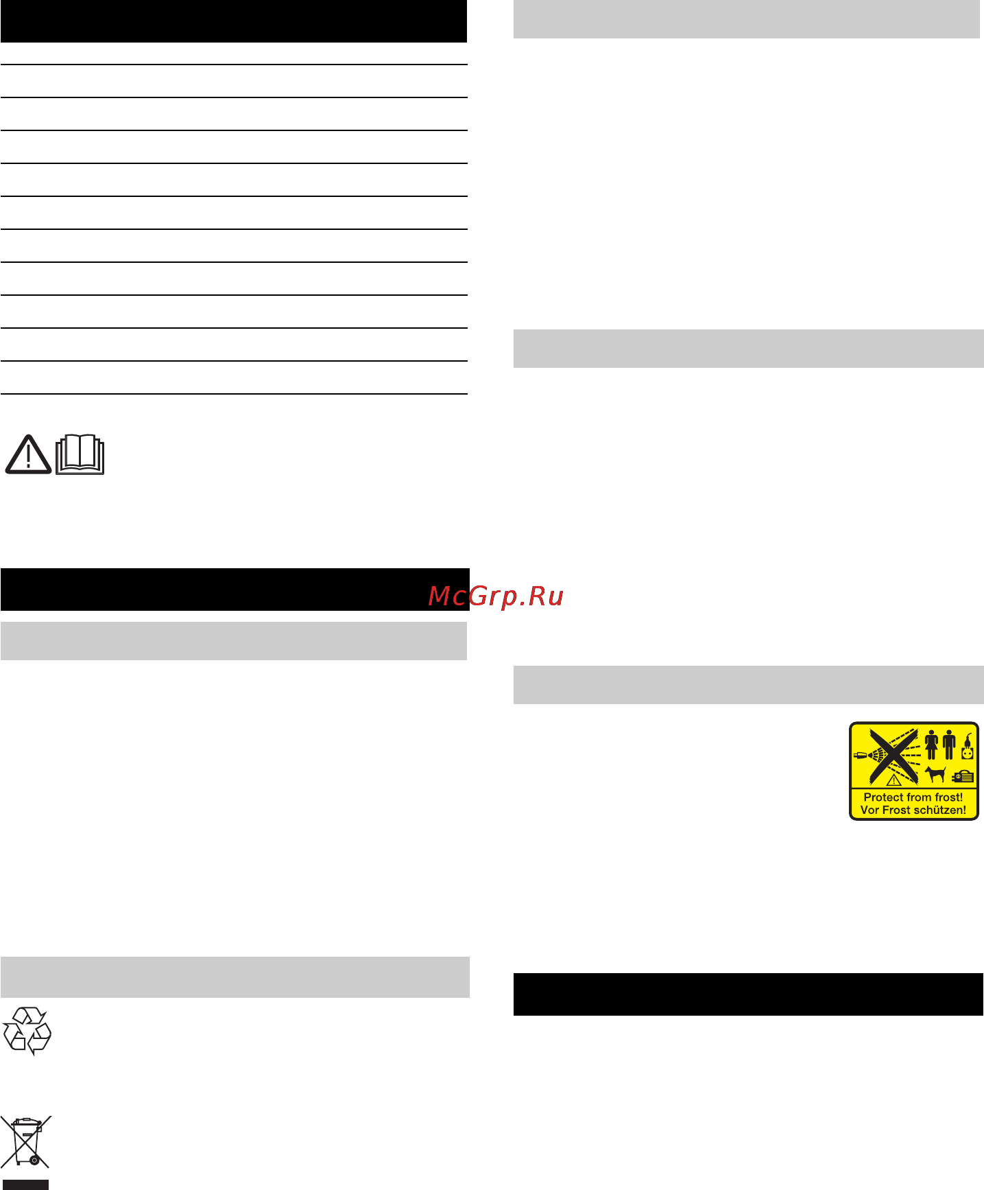 Karcher K 3.800 eco!ogic EU [10/200] Contents