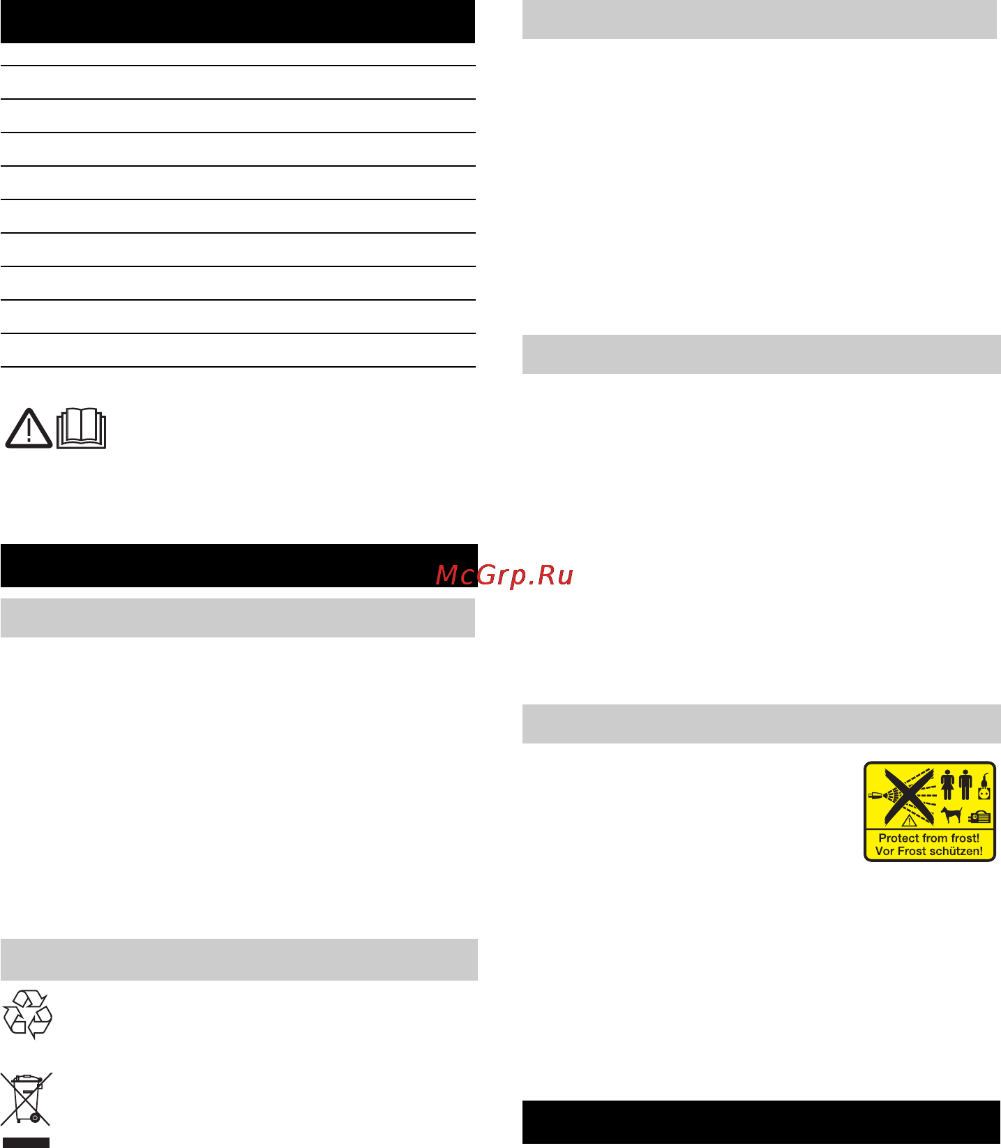Karcher K 3.800 eco!ogic EU [24/200] Avvertenze generali