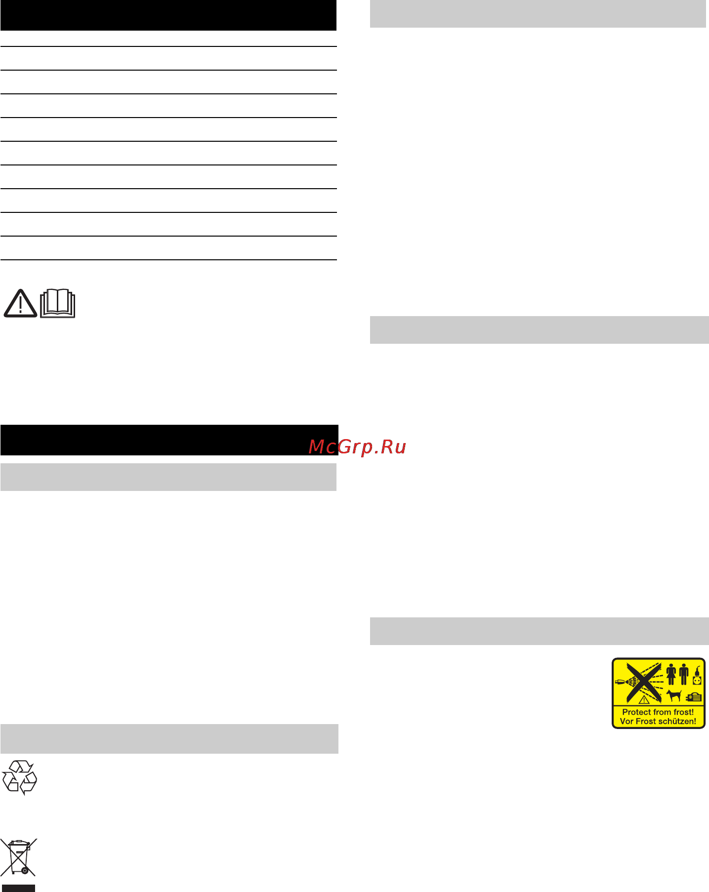 Karcher K 3.800 eco!ogic EU [80/200] Γενικές υποδείξεις