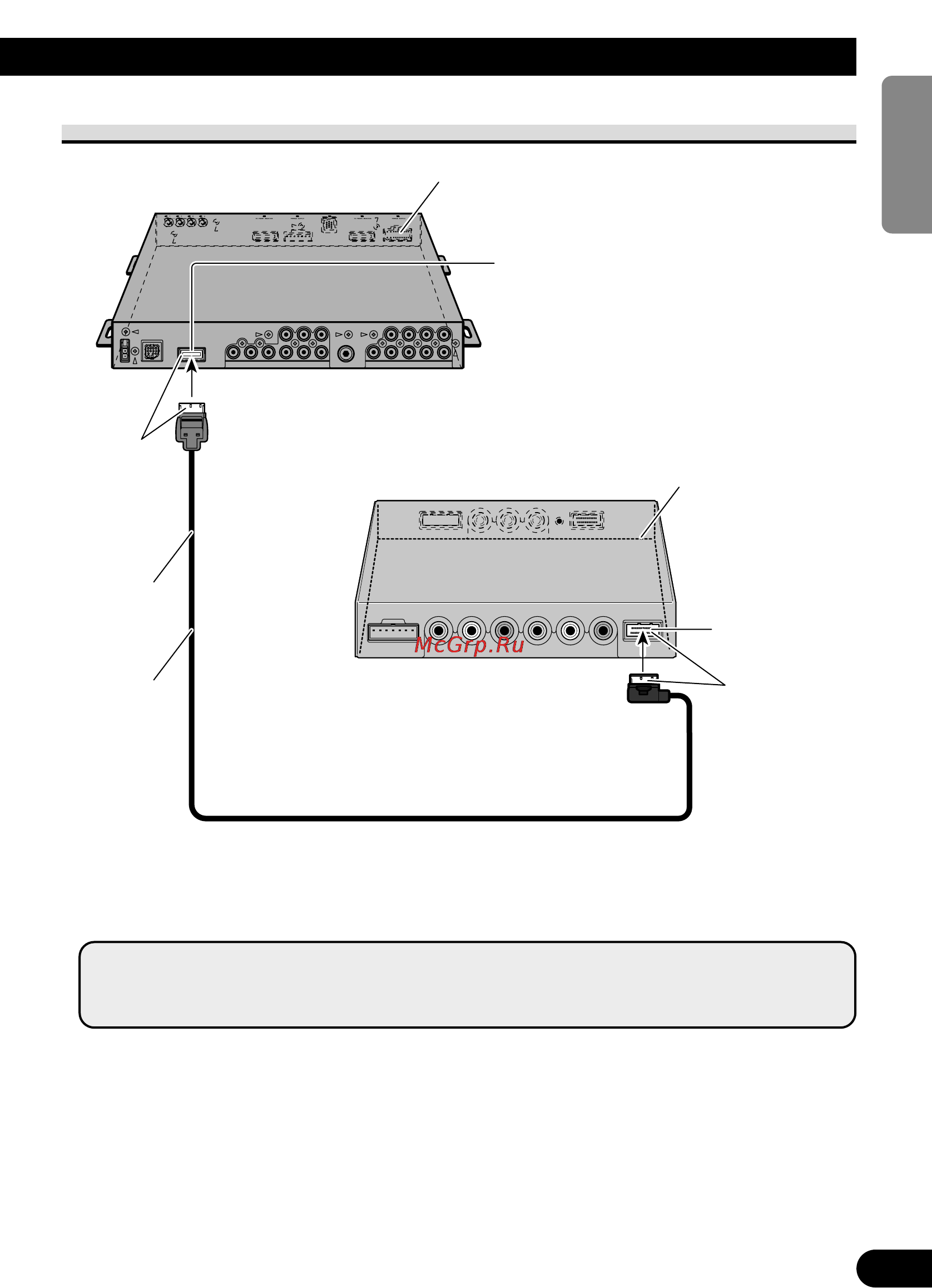 Pioneer AVD-W1100V [29/226] Connecting with pioneer head unit with component cable
