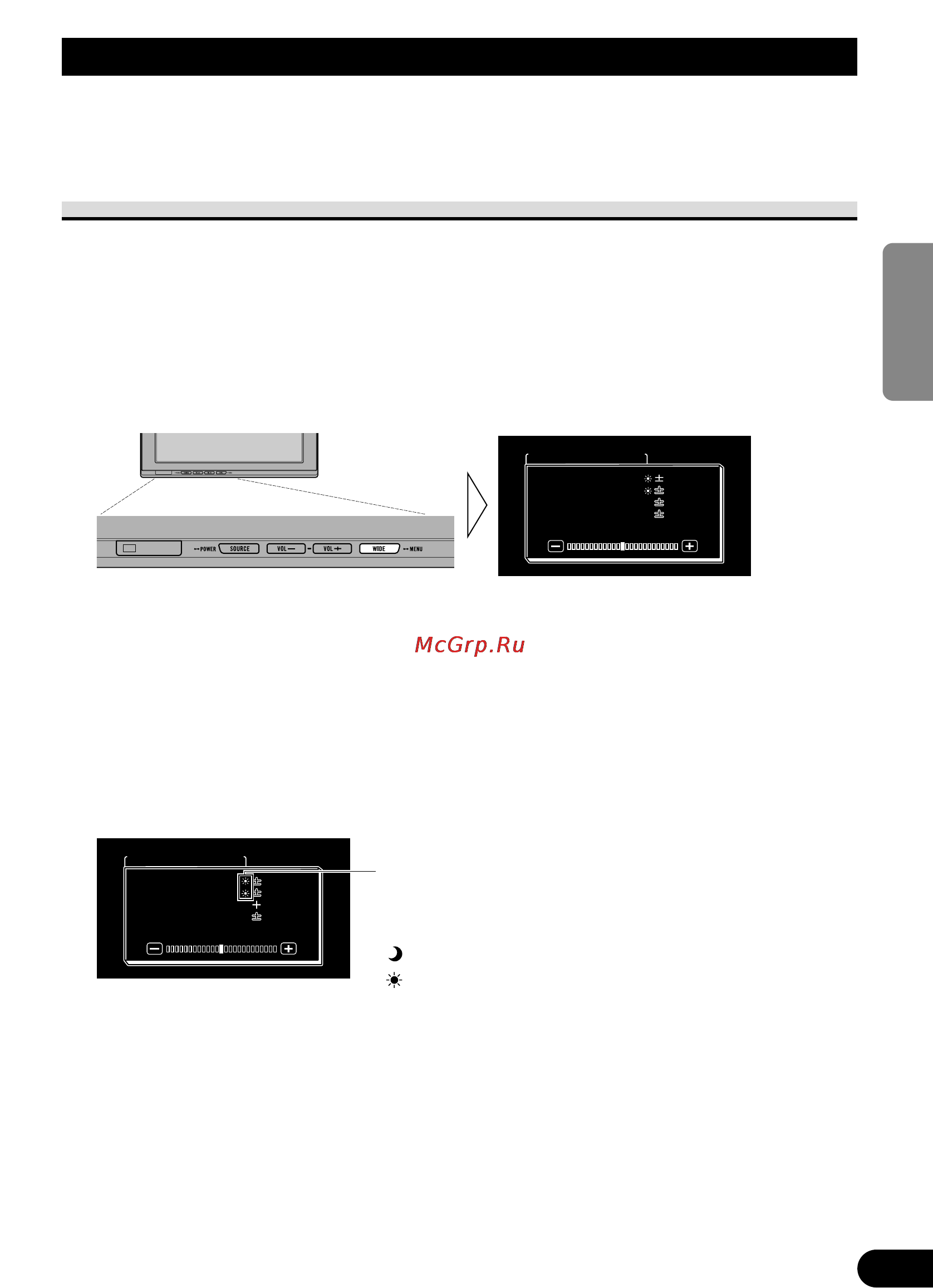 Pioneer AVD-W1100V [47/226] Ajuste de la pantalla