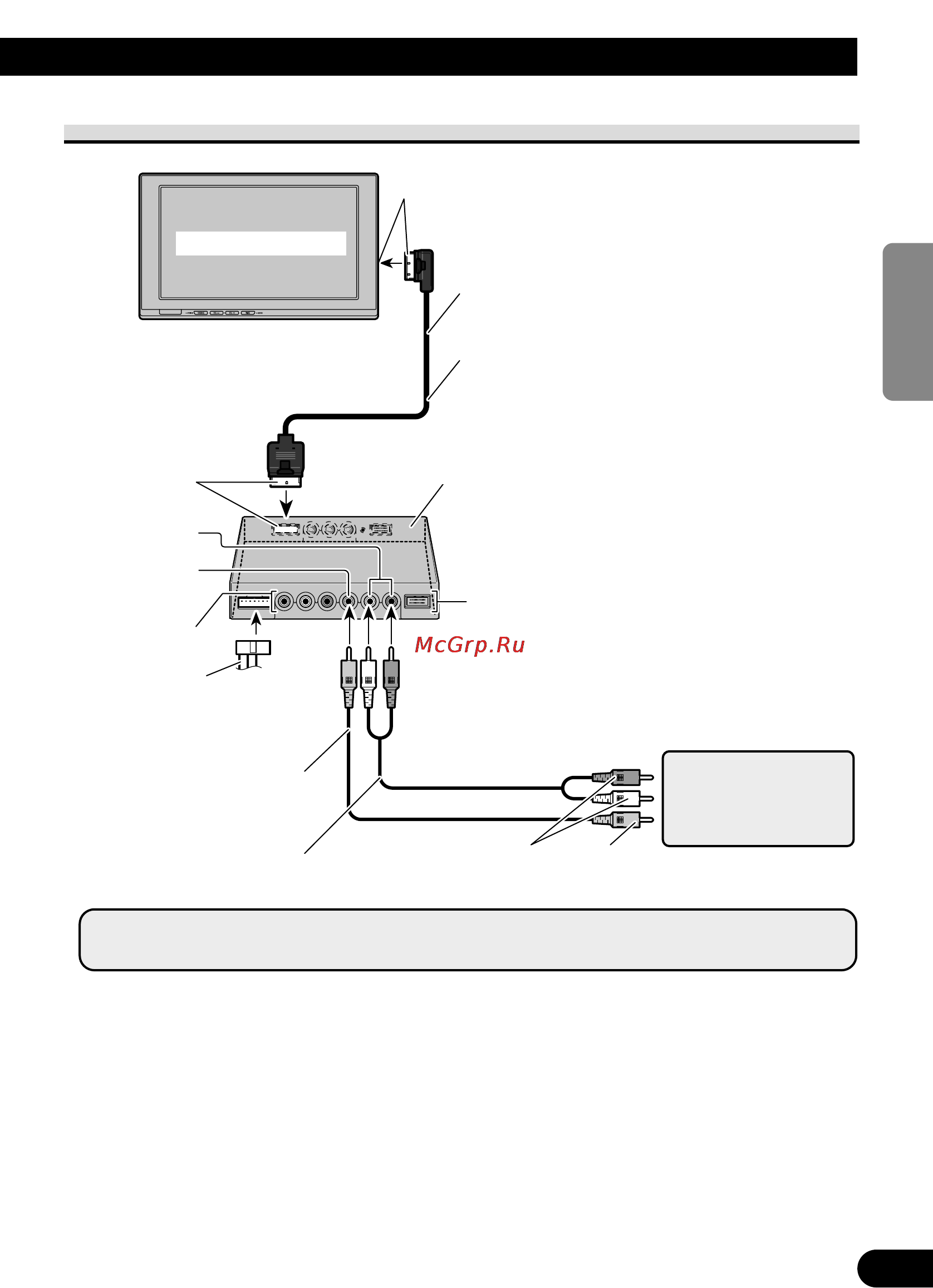 Pioneer AVD-W1100V [59/226] Diagrama de conexión entrada video