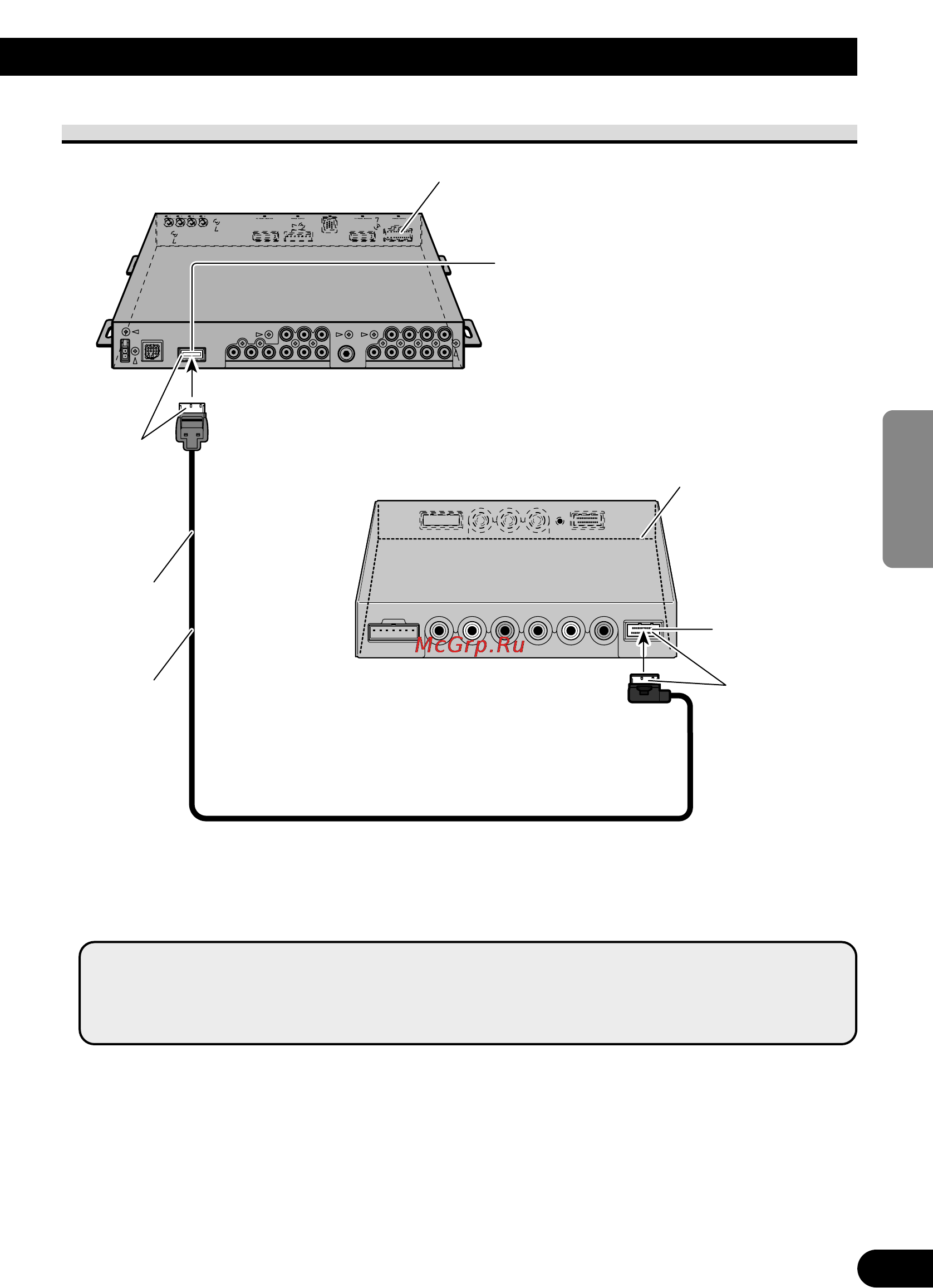 Pioneer AVD-W1100V [93/226] Verbindung mit pioneer haupteinheit über komponentenkabel