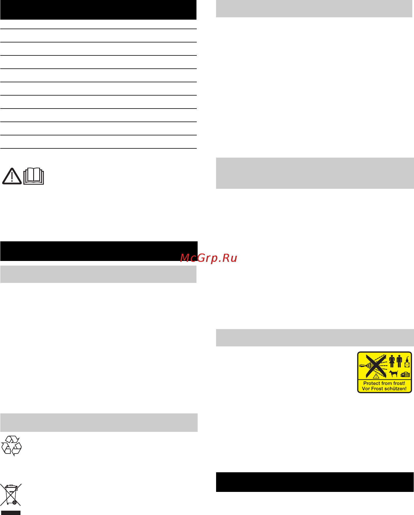 Karcher K 3.65 MD EU [11/212] Contents