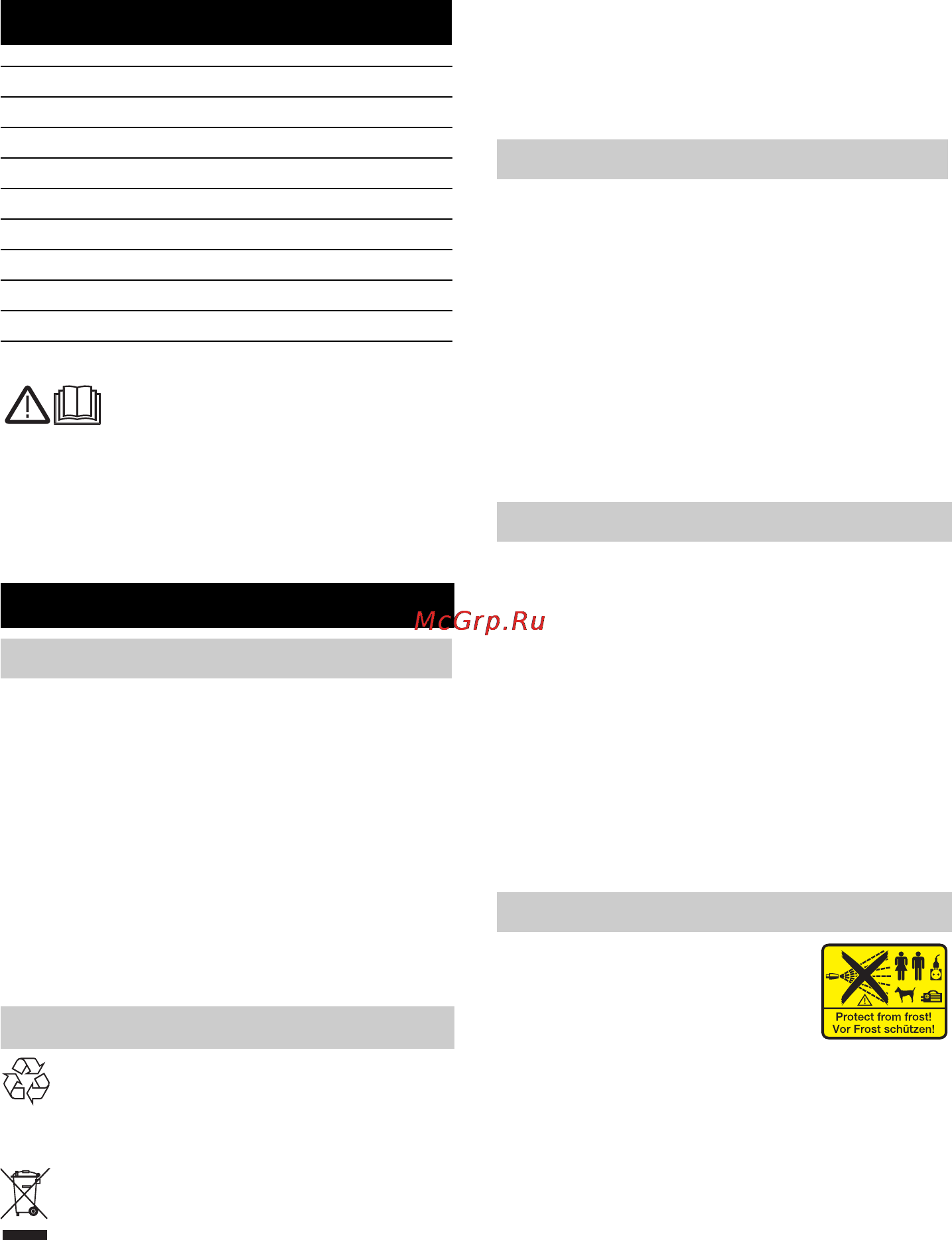 Karcher K 3.65 MD EU [50/212] Instruções gerais