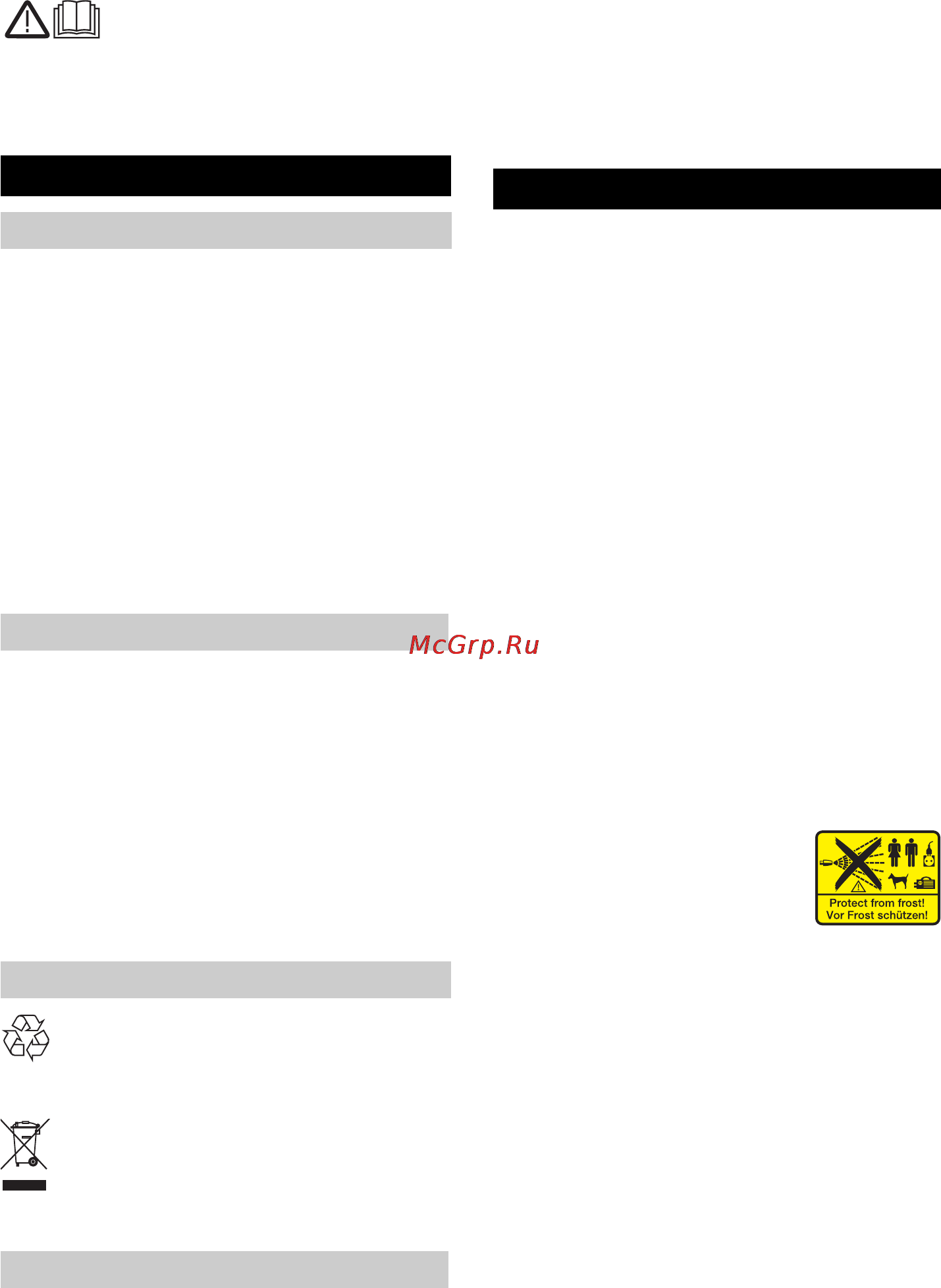 Karcher K 3.91 MD [27/172] Algemene instructies