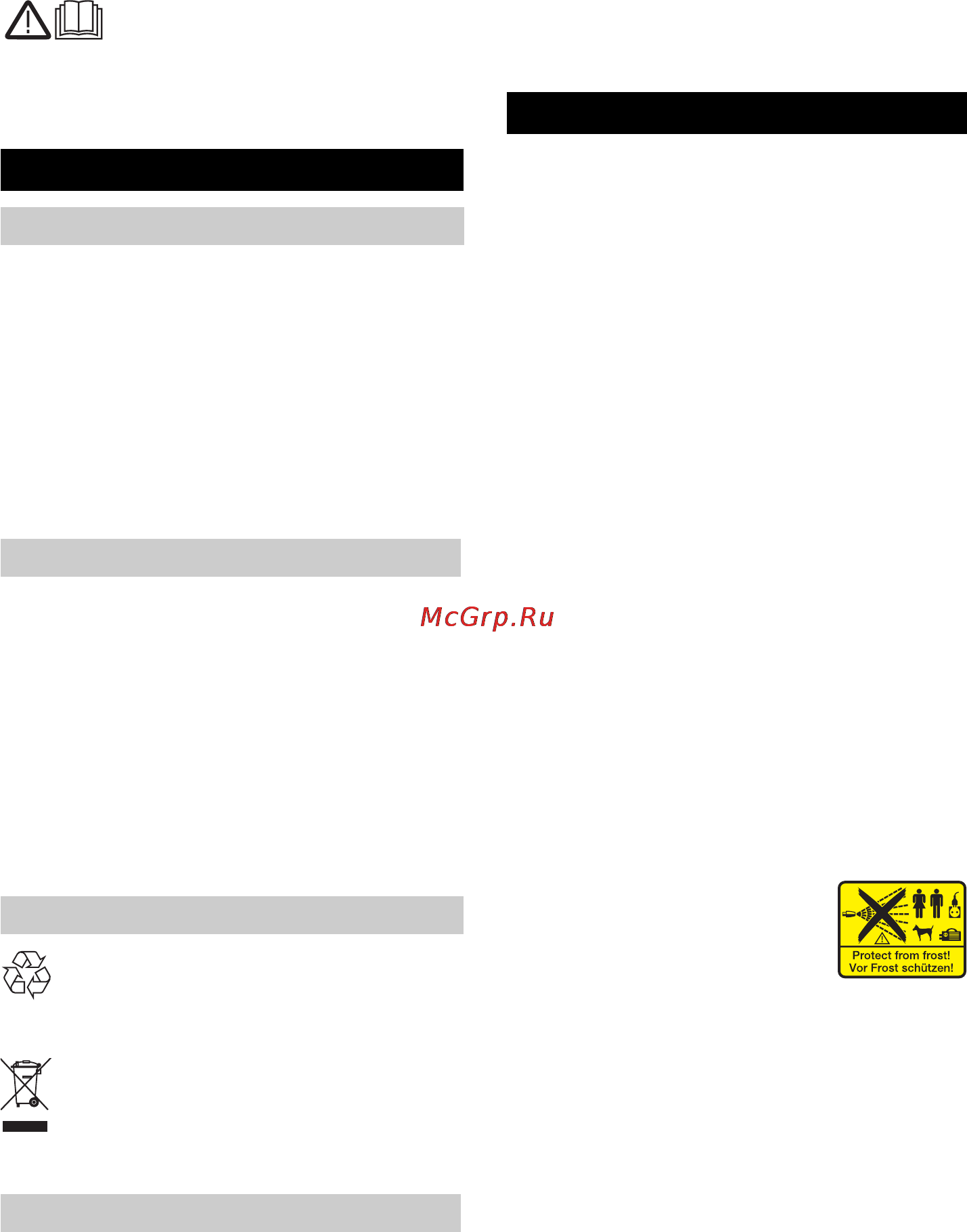 Karcher K 3.91 MD [39/172] Avisos de segurança