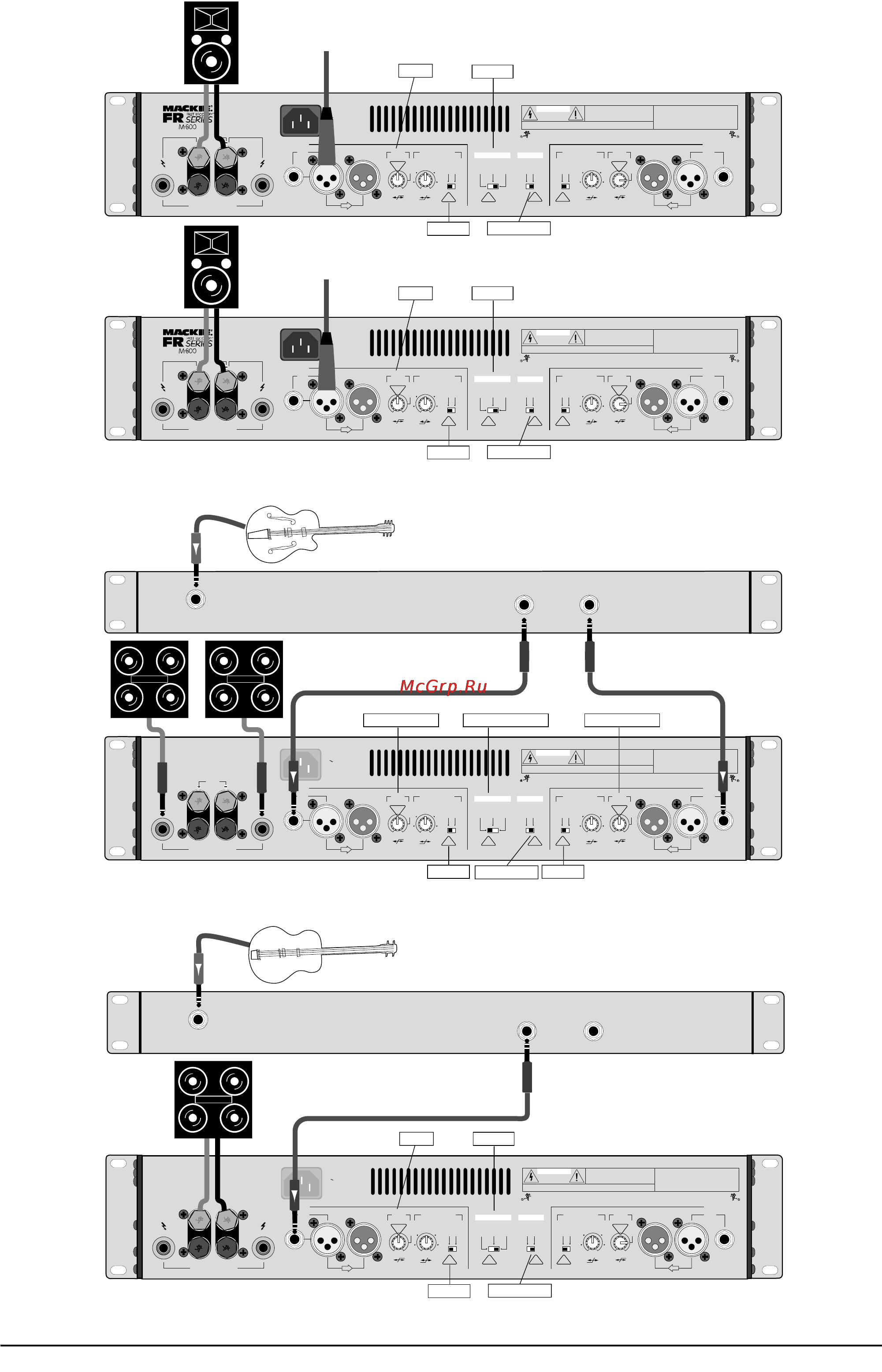 Mackie M800 [4/8] Lllllllllll ii