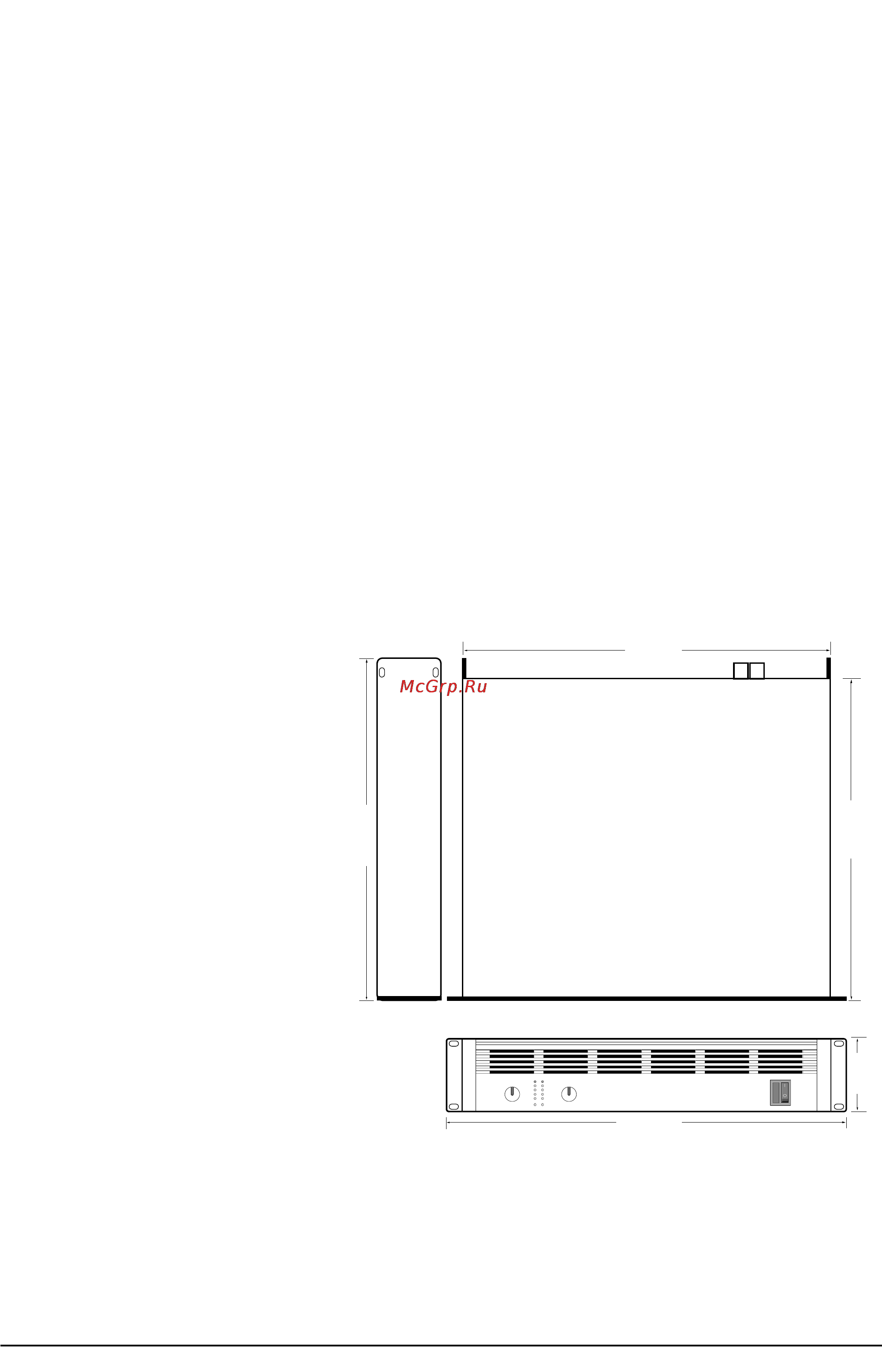 Mackie M800 [8/8] Технические характеристики