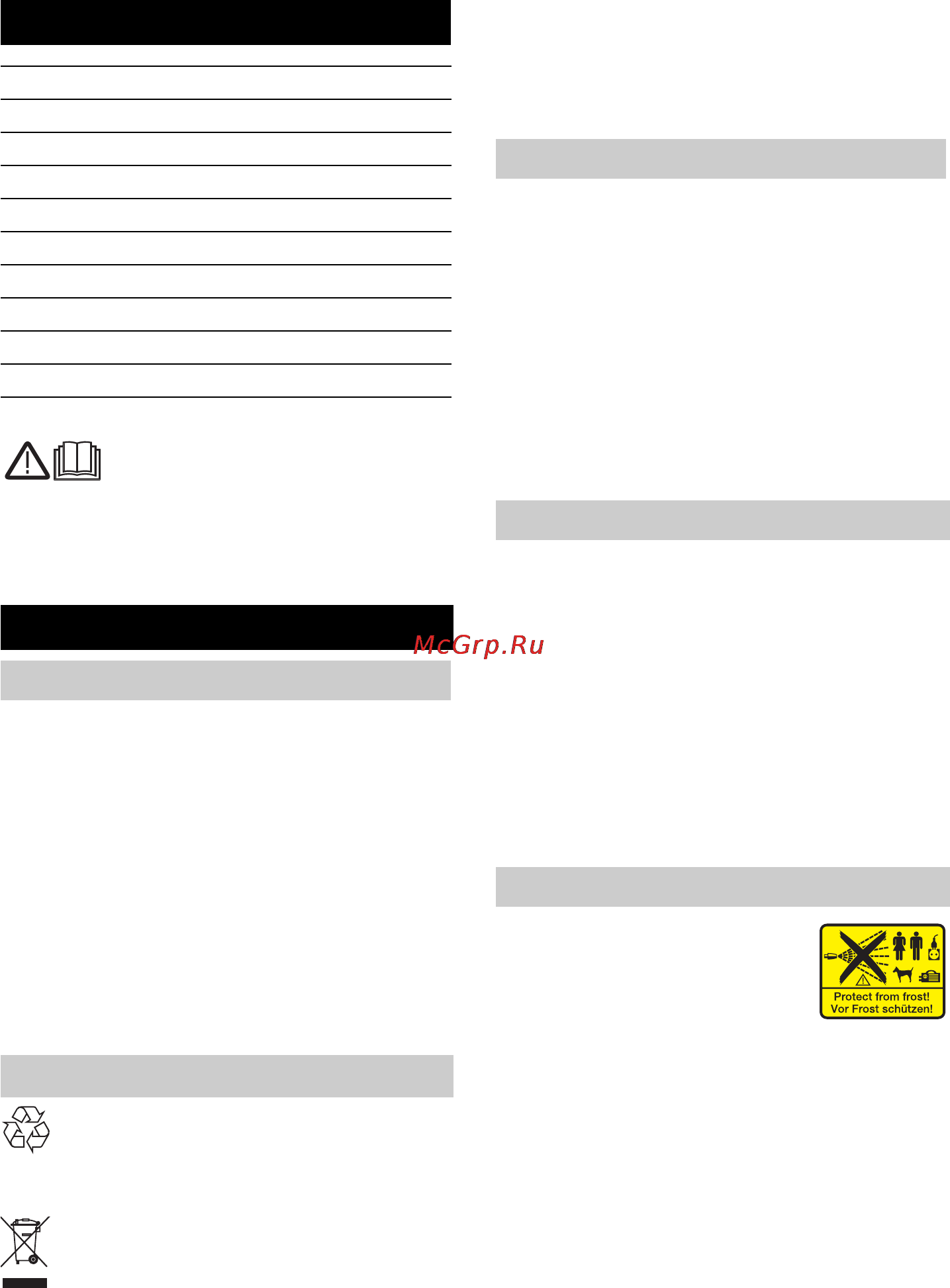 Karcher K 3.700 [116/258] Genel bilgiler