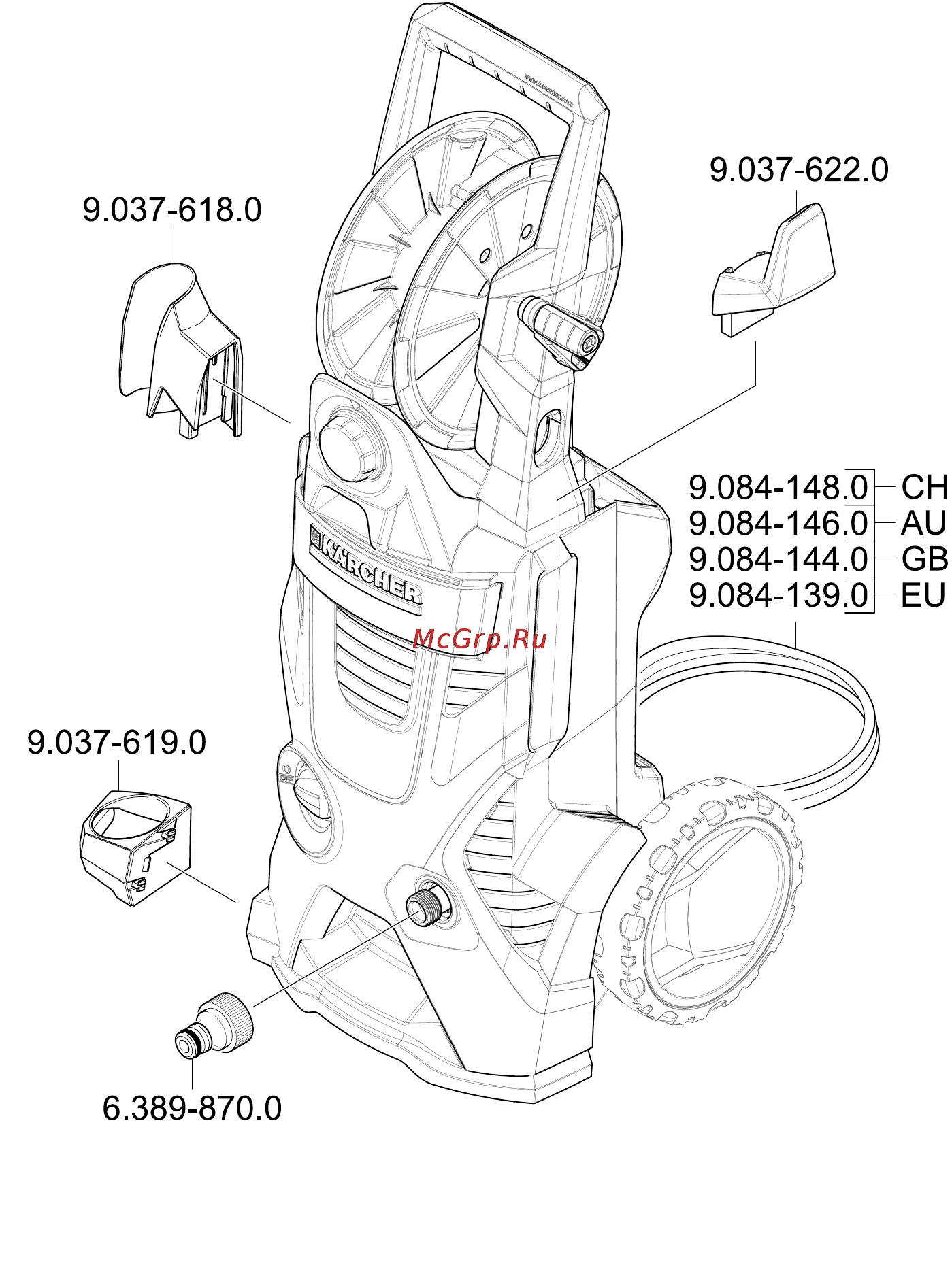 Karcher K 3.700 Инструкция по эксплуатации онлайн [256/258] 7756