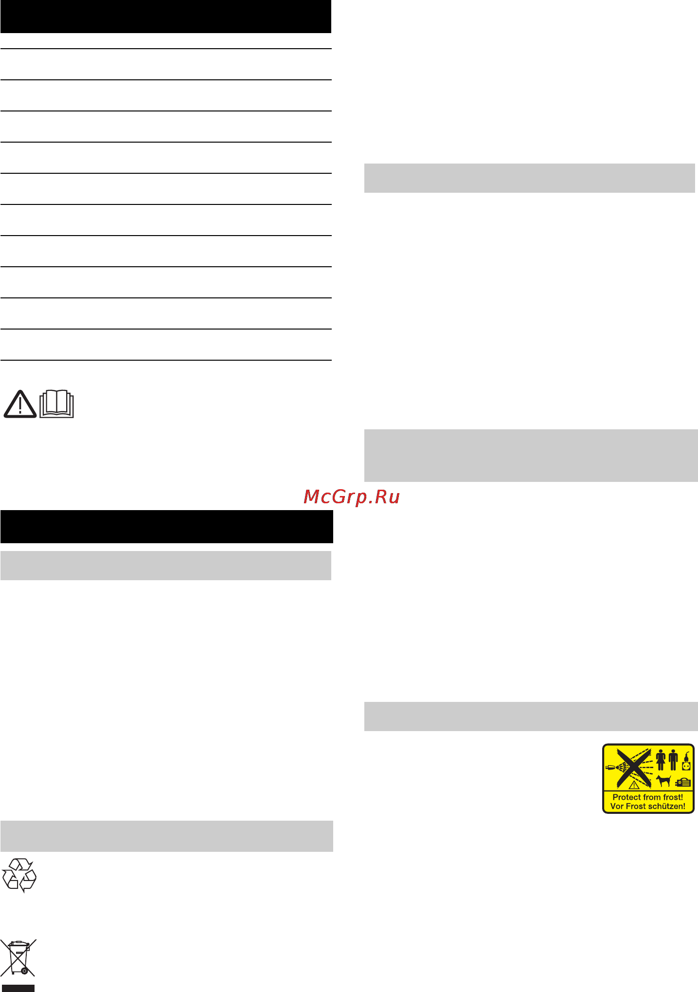 Karcher K 3.500 [224/244] Bendrieji nurodymai