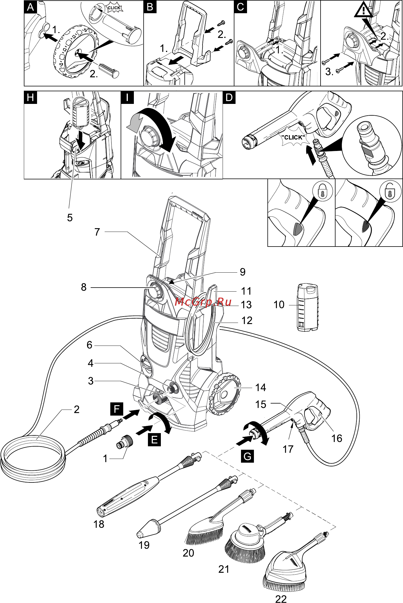 Karcher K 3.550 Инструкция по эксплуатации онлайн [2/256] 7770