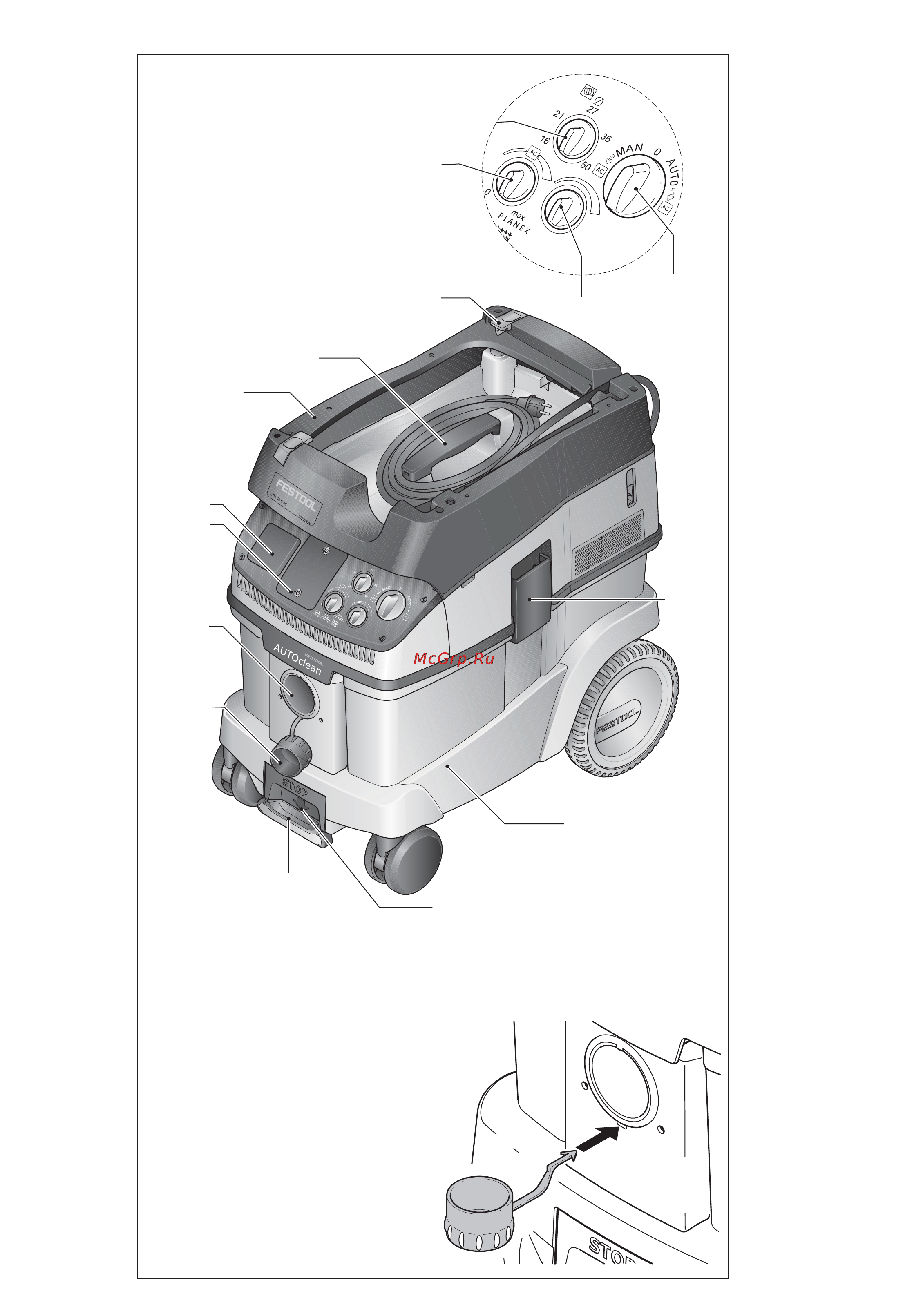Festool CTM 26 E 583848 Инструкция по эксплуатации онлайн [2/118] 7885