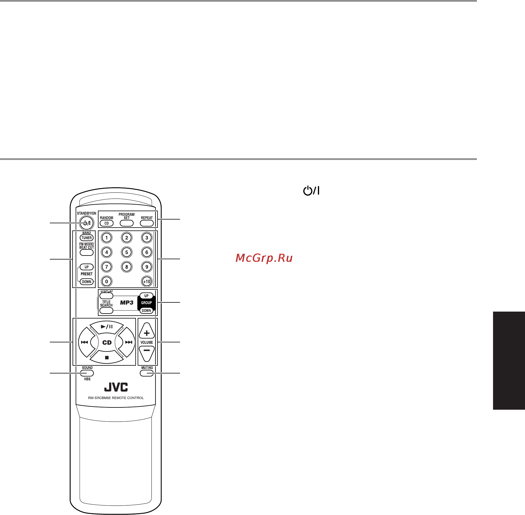 JVC RC-BM5 [11/30] Русский