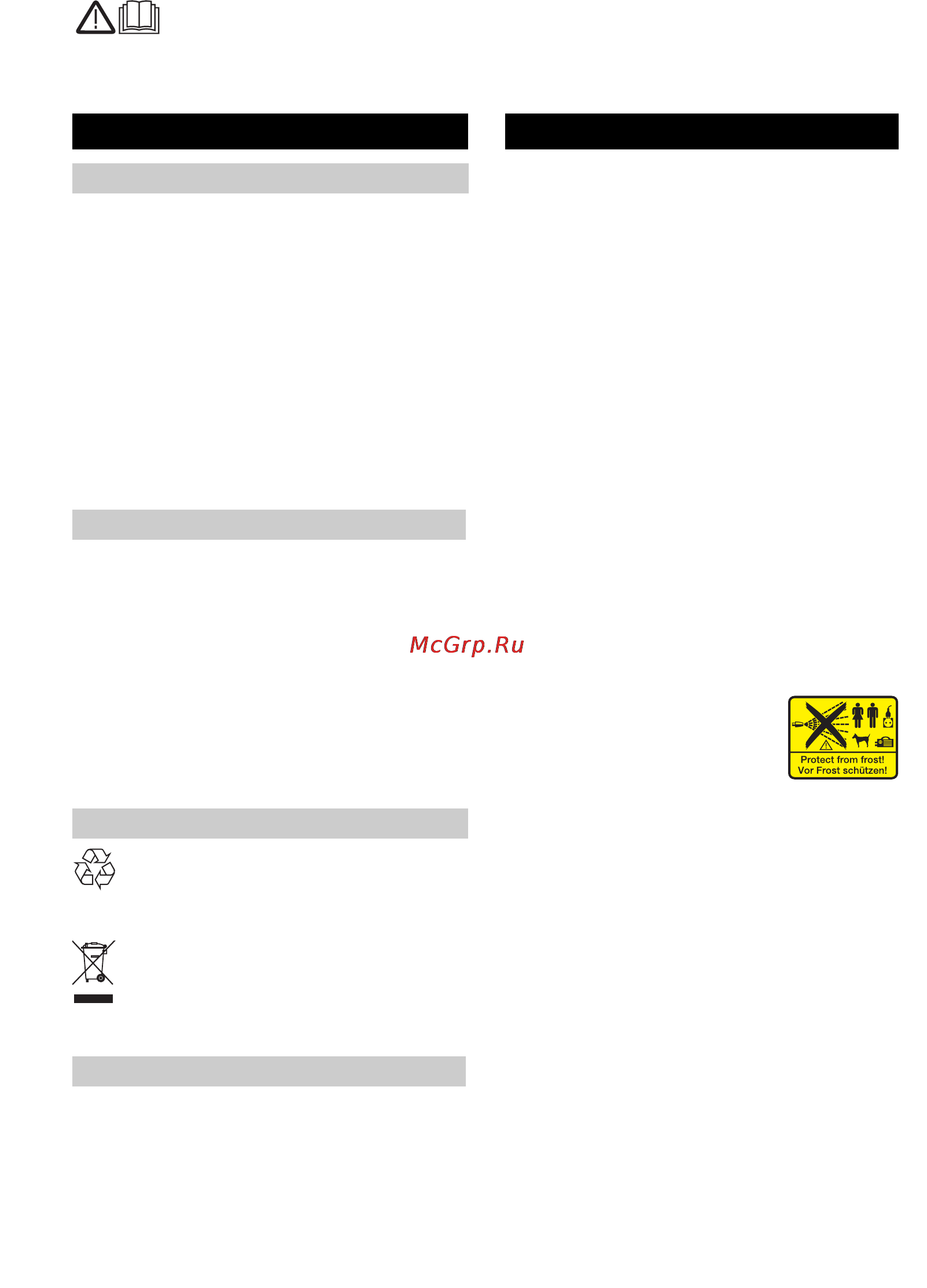 Karcher K 4.68 MD [27/172] Algemene instructies