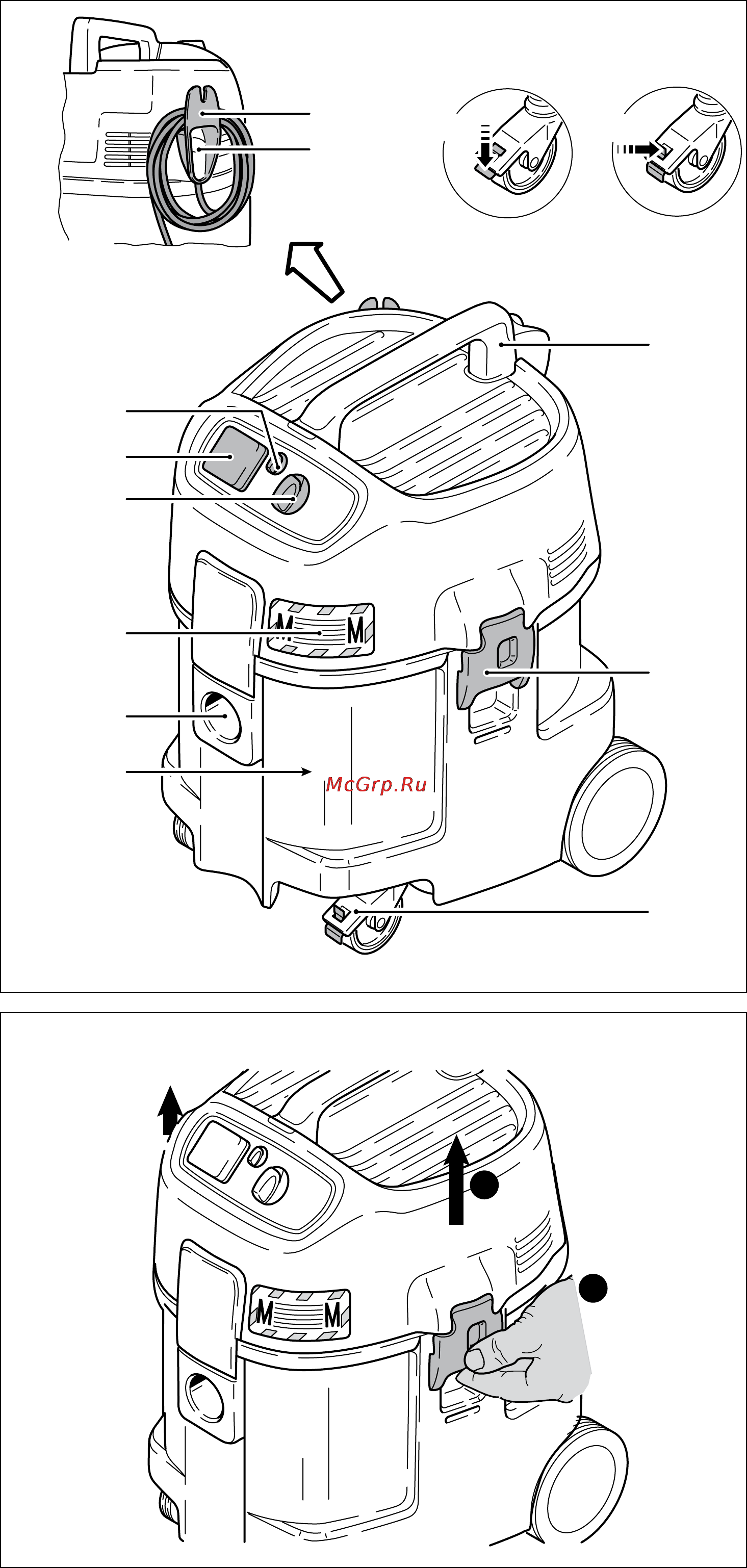 Festool SRM 45 E-PLANEX 583292 Инструкция по эксплуатации онлайн [3/102] 7797