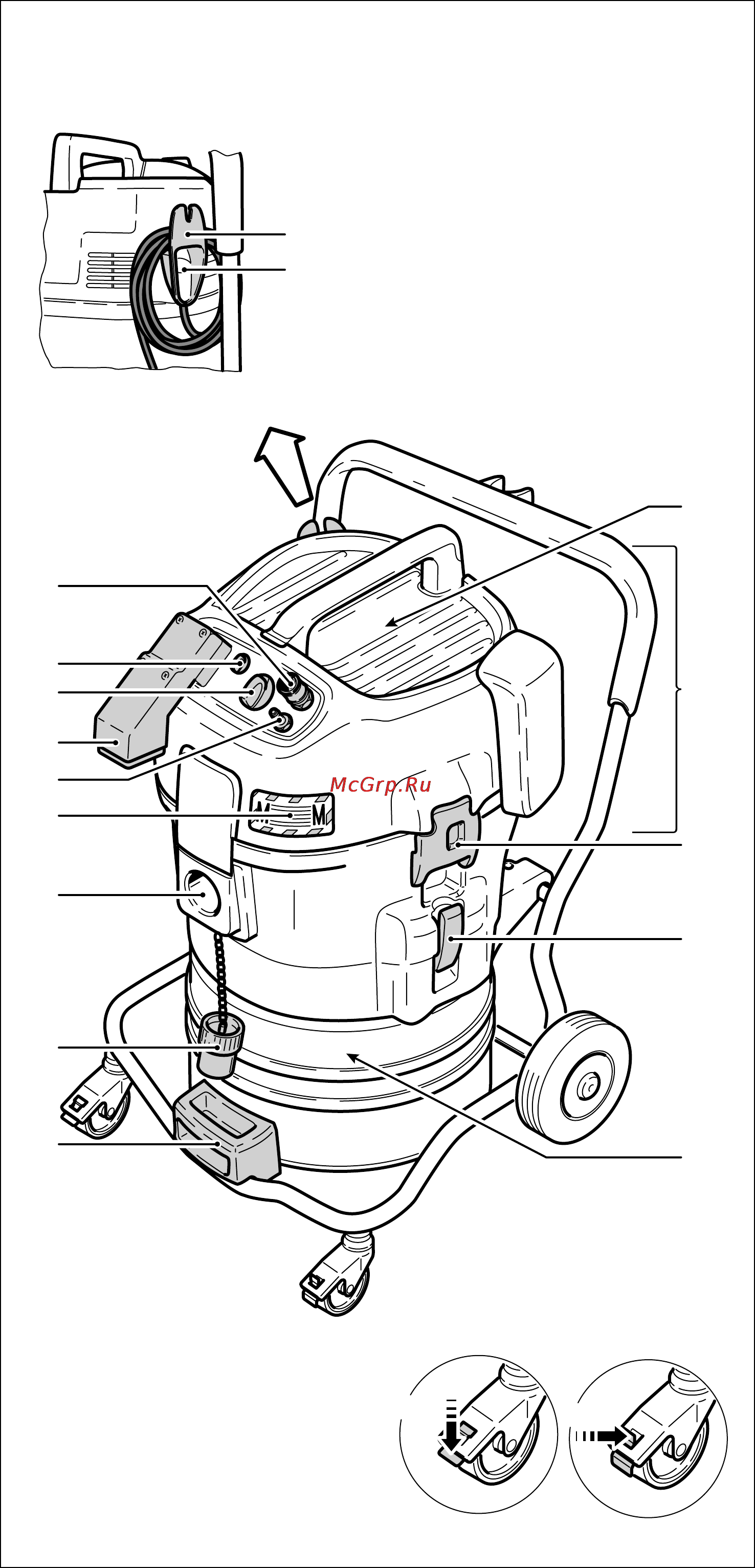 Festool SRM 70 LE-EC/B1 583289 Инструкция по эксплуатации онлайн [3/62] 7813