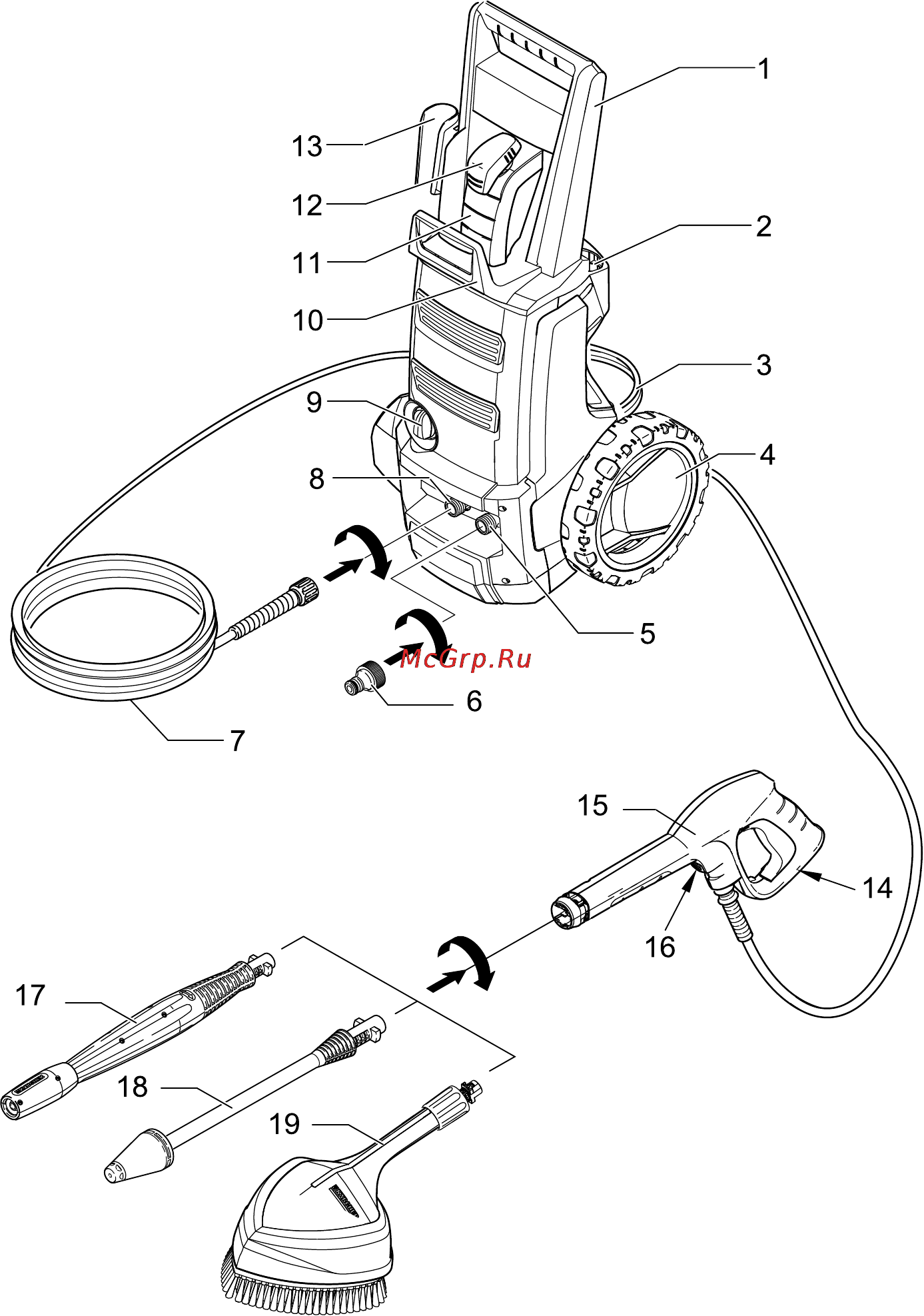 Karcher K 5.75 Jubilee Инструкция по эксплуатации онлайн [2/236] 7836