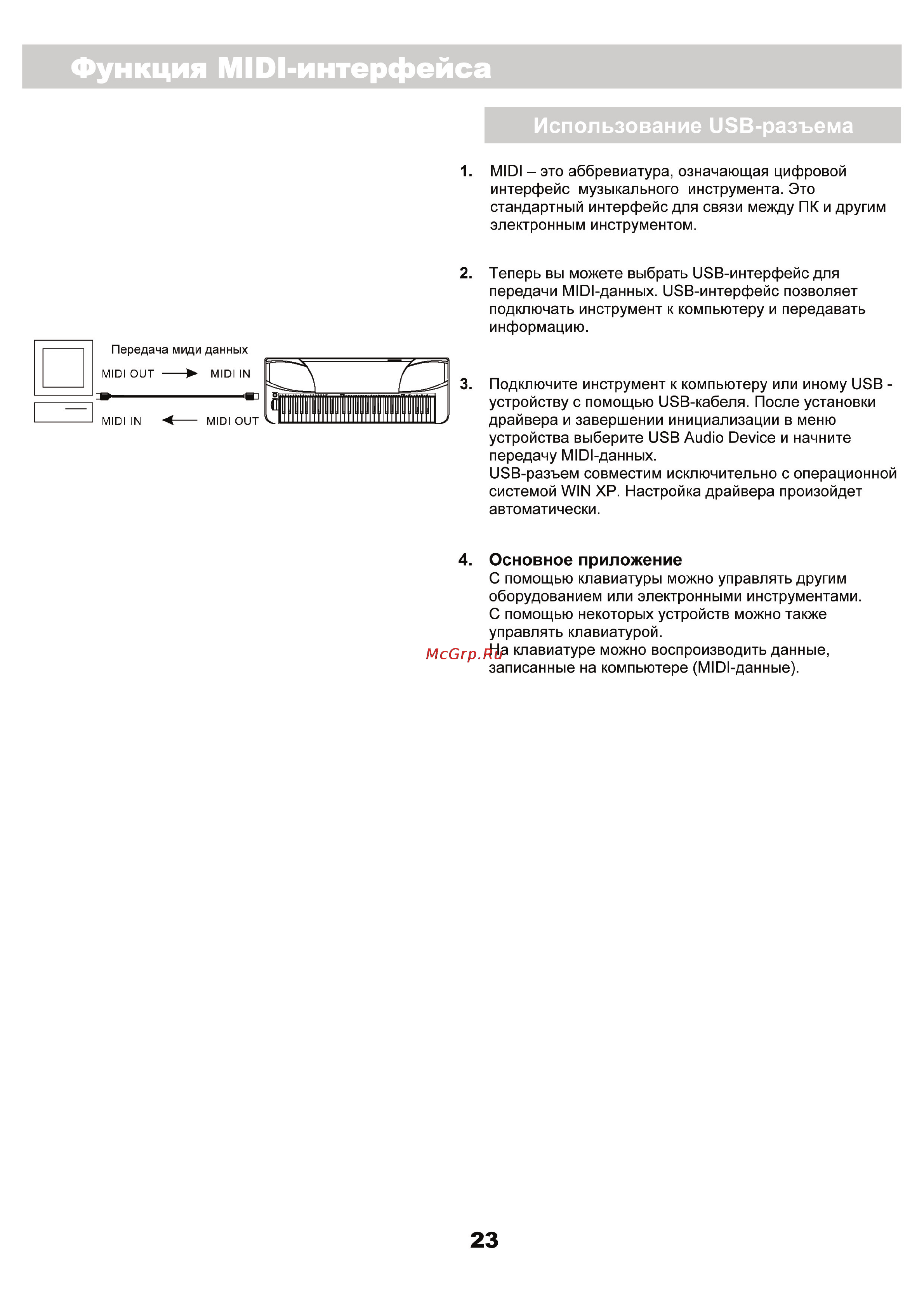 Medeli MC120 Инструкция по эксплуатации онлайн [24/31] 7838