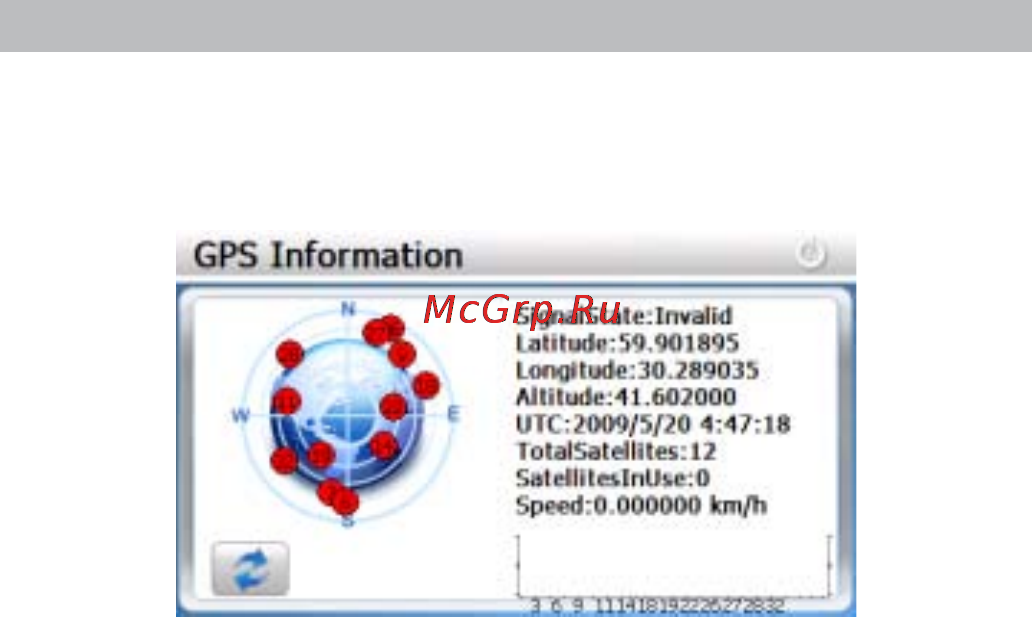 Texet TN-505 [27/30] Gps info