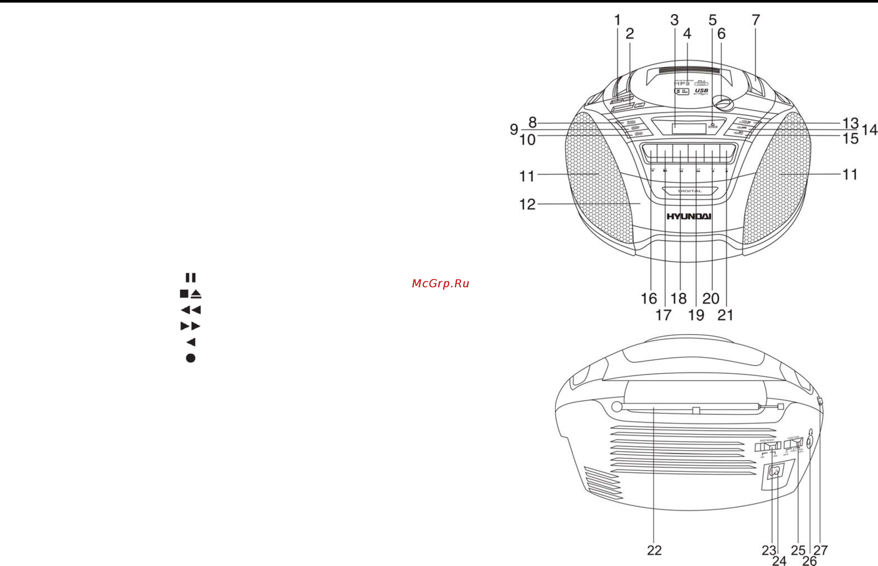 Hyundai H-1416 [2/19] Description