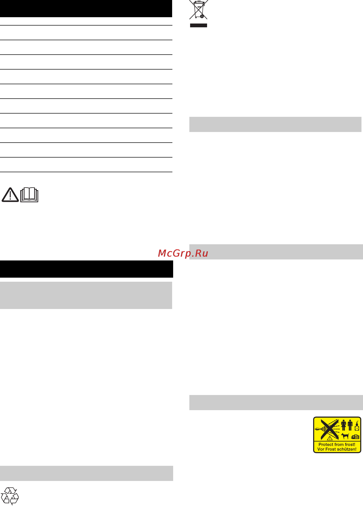 Karcher К 5. 520 [145/228] Instrukcje ogólne