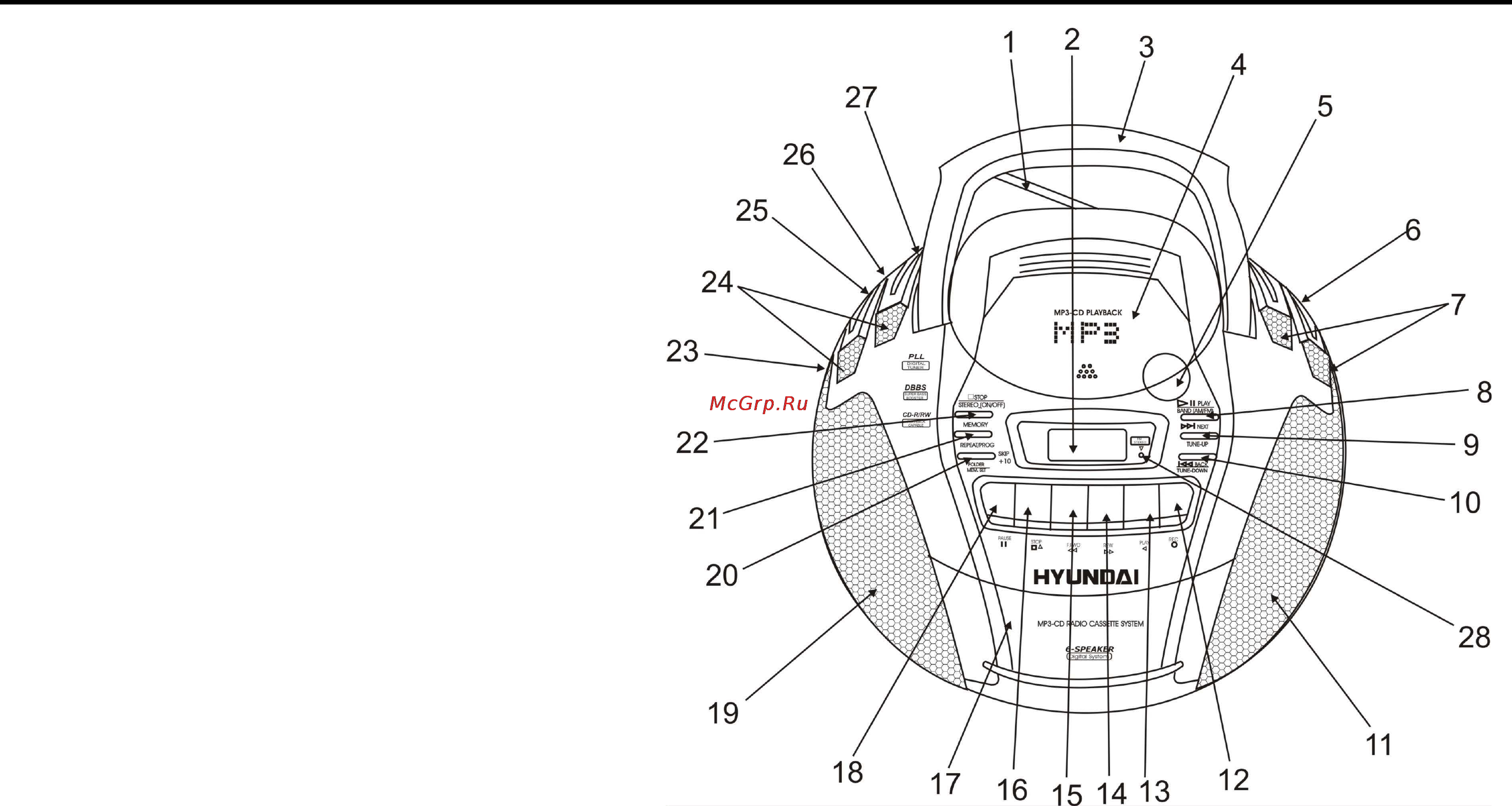 Hyundai H-1411 [2/16] Description