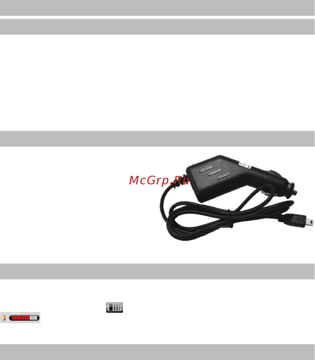 Texet TN-600 + GPRS [7/34] Аксессуары и их использование 2 зарядка от сетевого адаптера