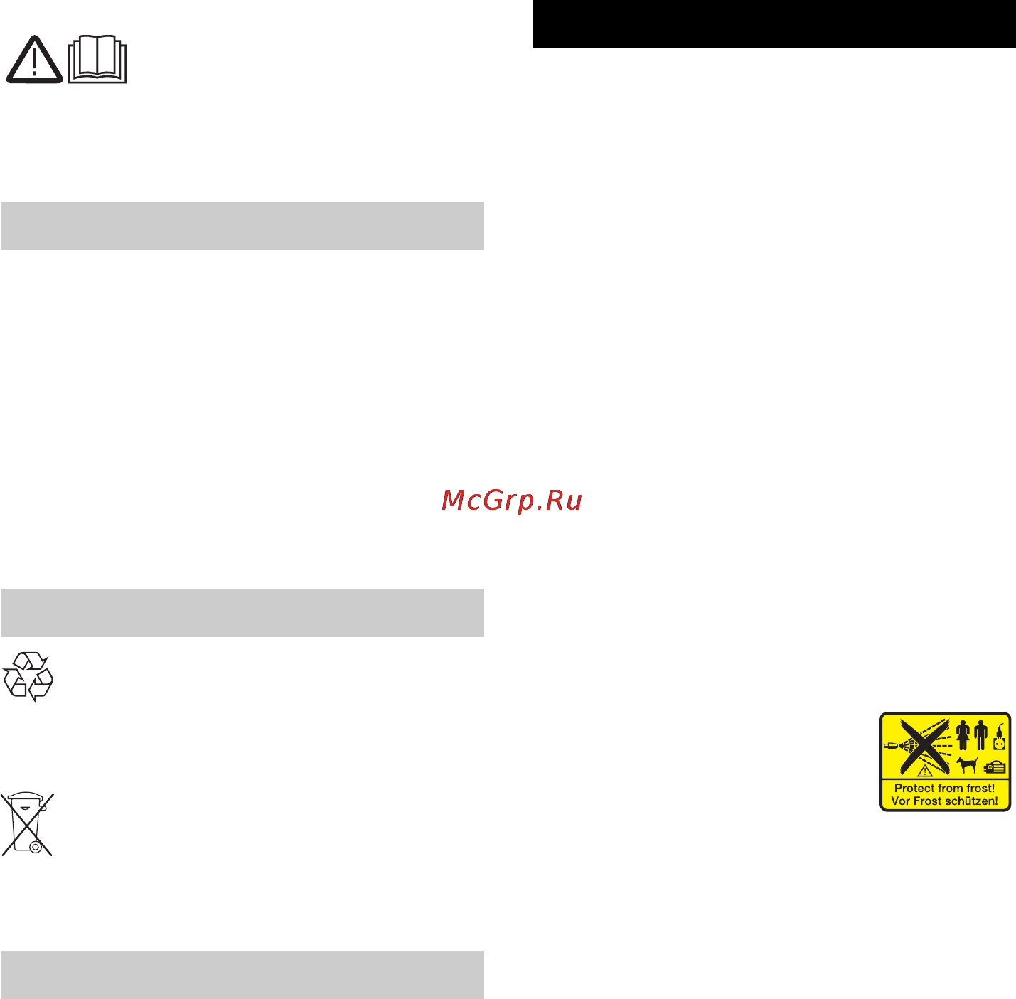Karcher K 6.85 MD [10/196] Safety instructions