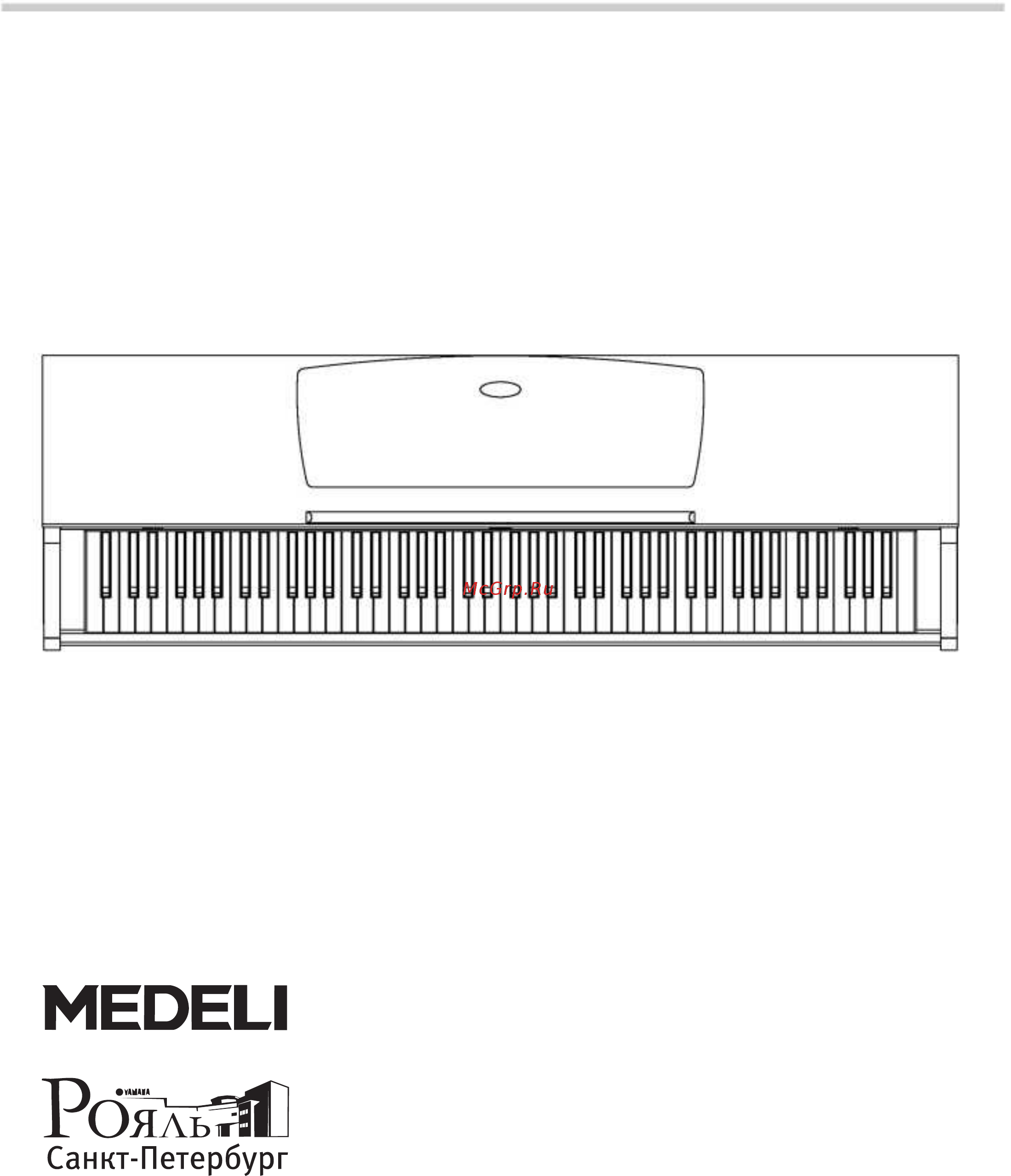 Medeli DP100 PVC Инструкция по эксплуатации онлайн