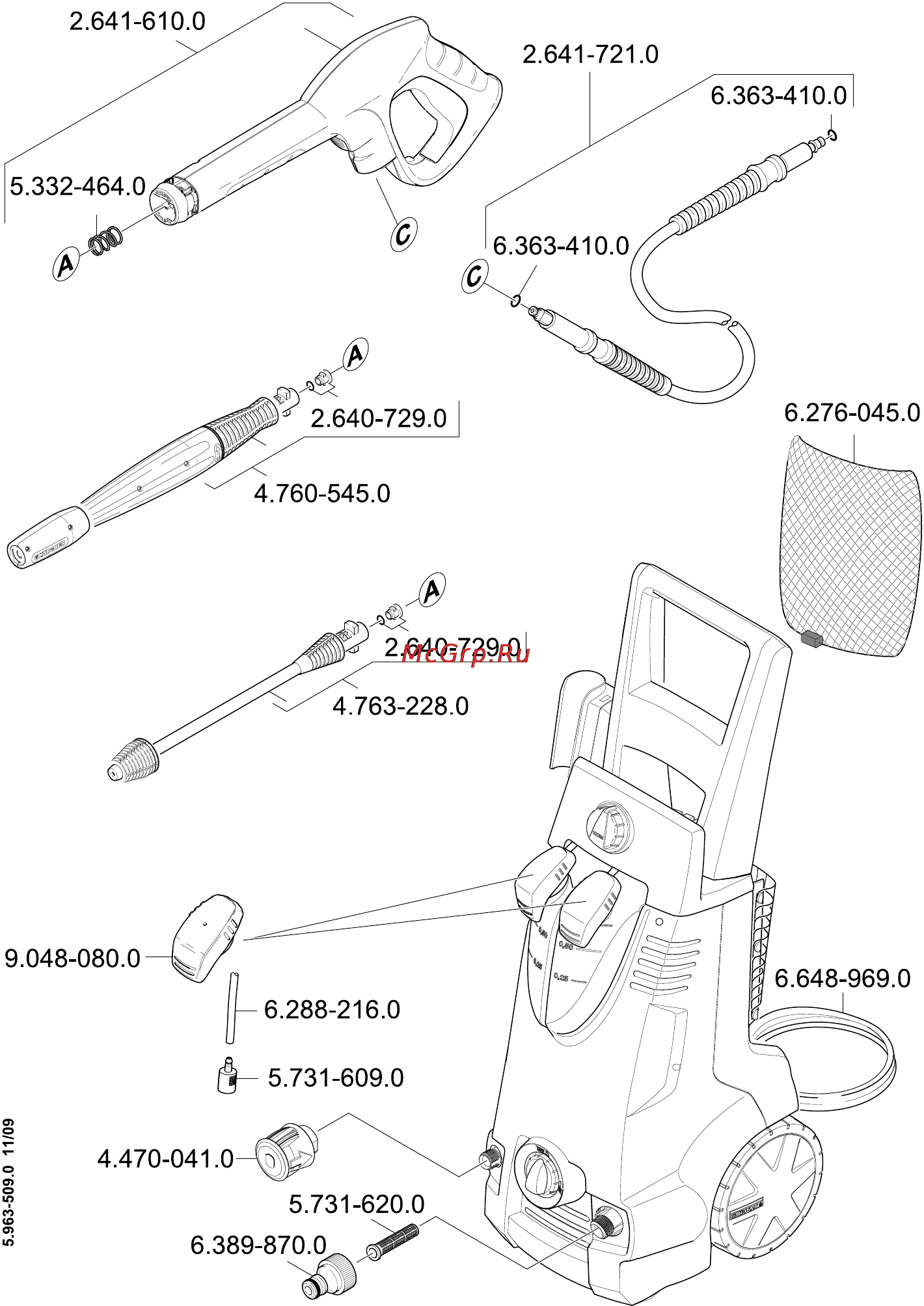 Karcher K 6.75 Jubilee Инструкция по эксплуатации онлайн [245/248] 7956