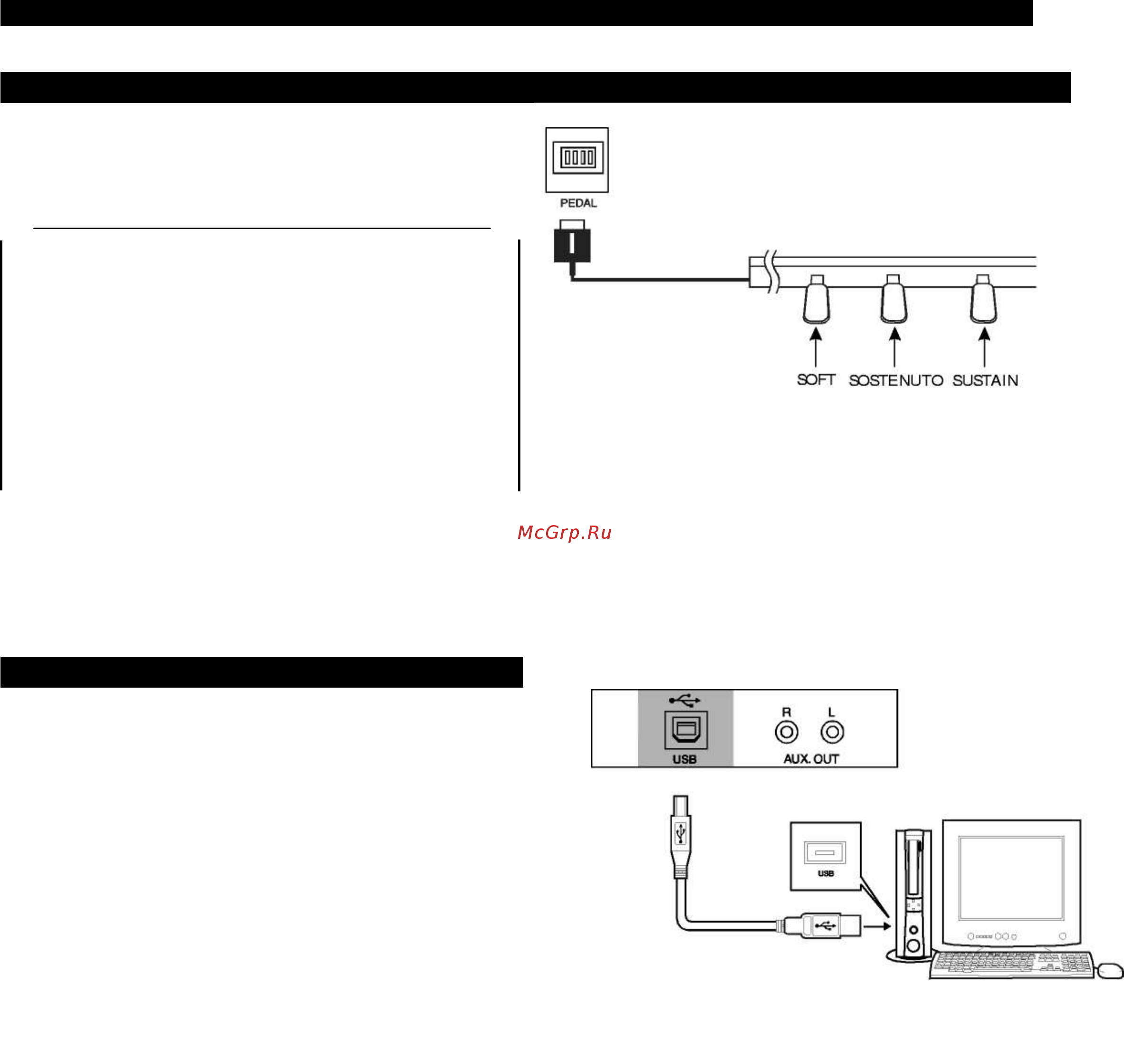 Medeli DP 263 [12/37] Использование usb входа
