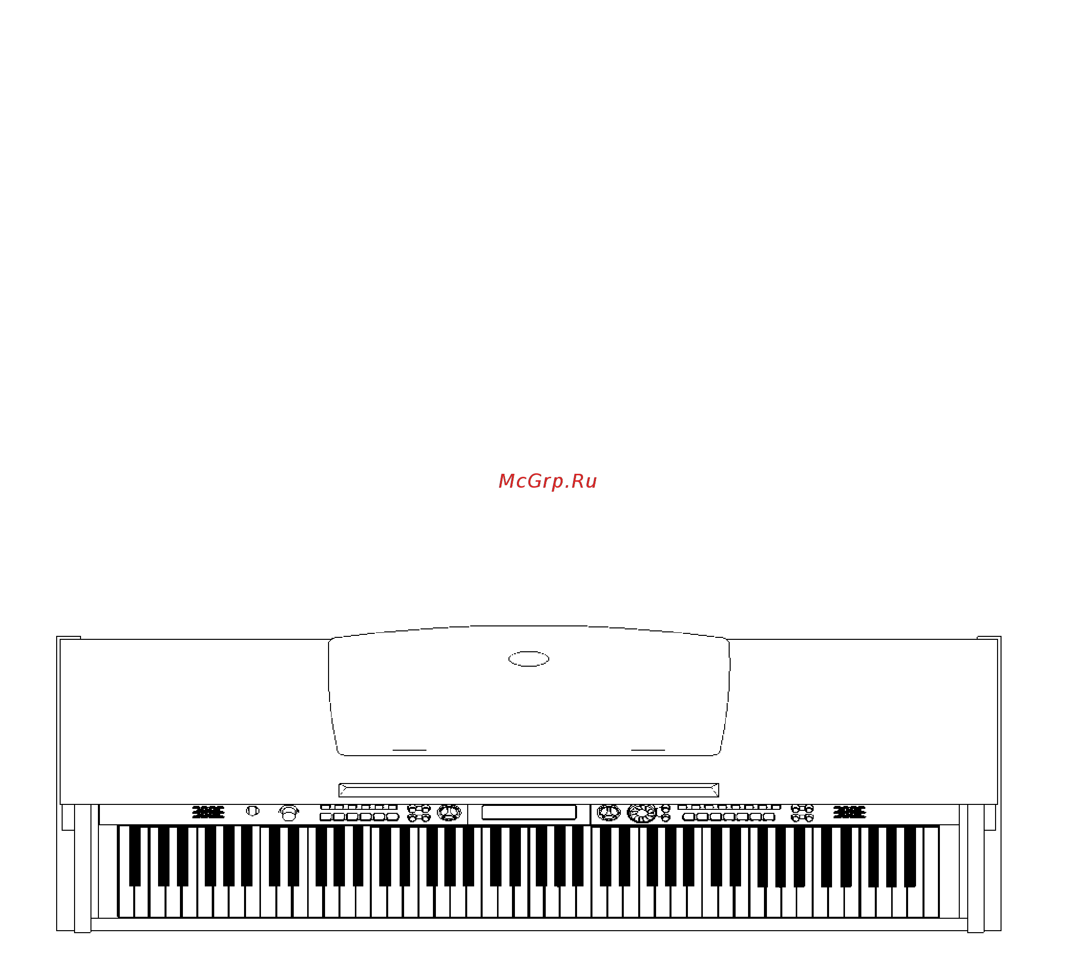 Medeli DP268 PVC Инструкция по эксплуатации онлайн