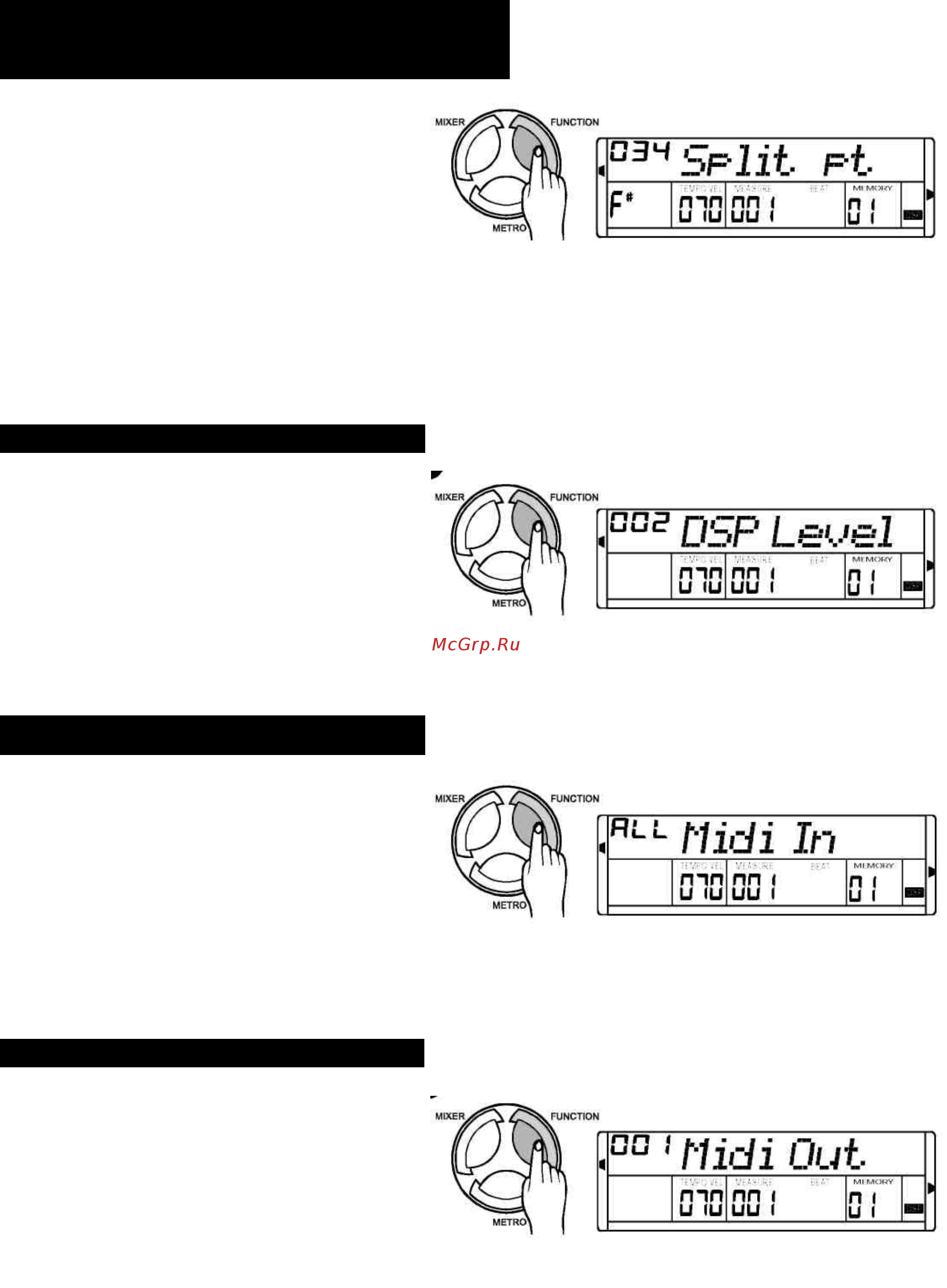 Medeli DP 268 [24/37] Функции