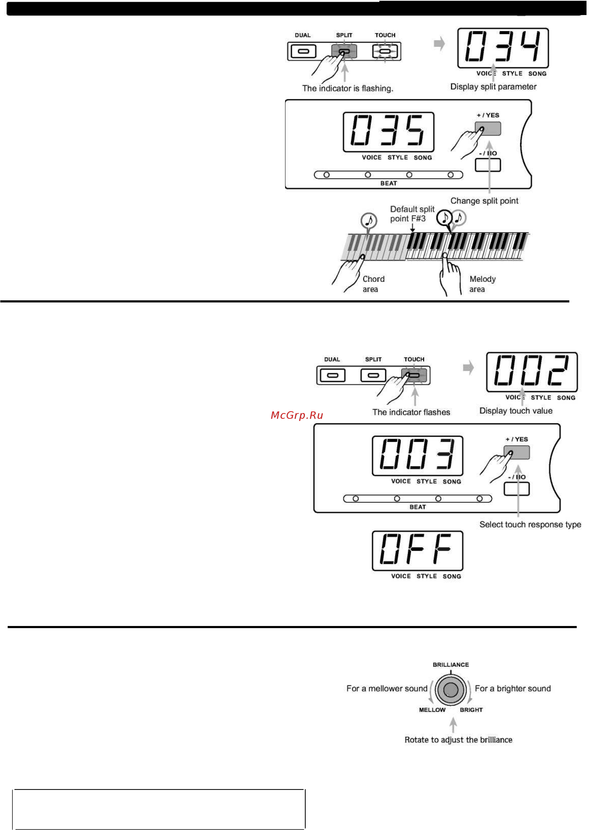 Medeli DP60 [15/28] Функциональные возможности