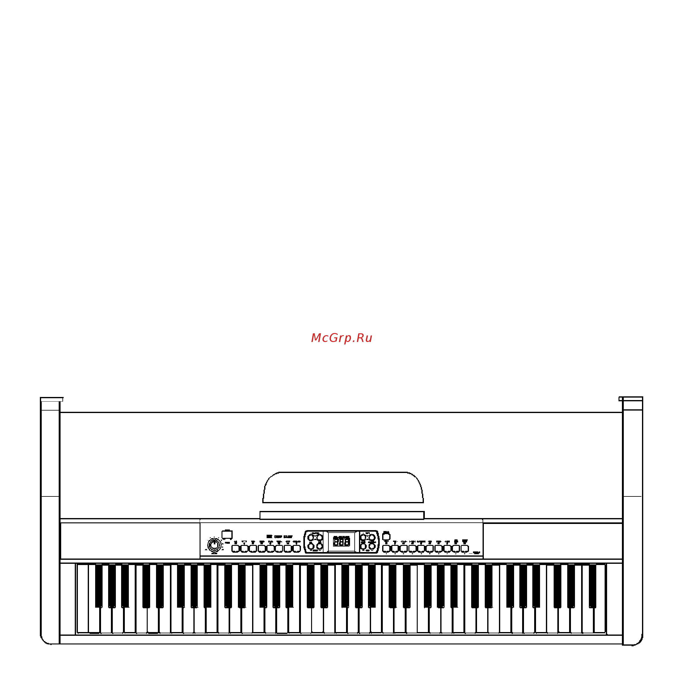 Medeli DP88 PVC Инструкция по эксплуатации онлайн