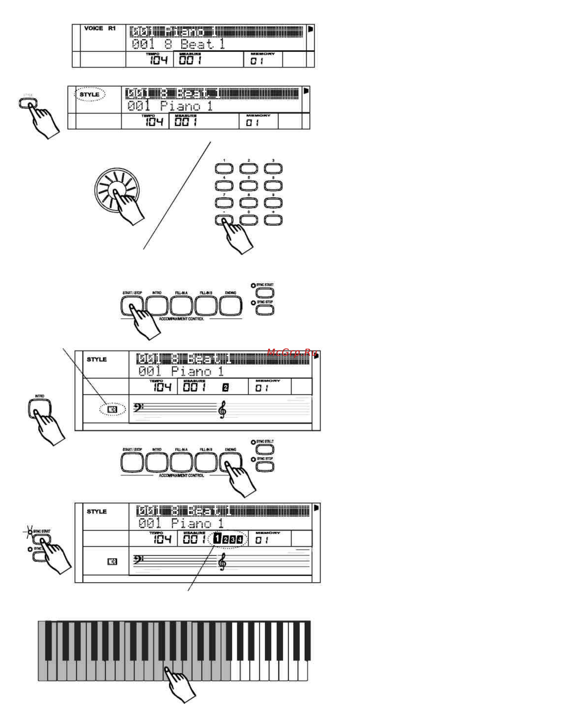 Medeli SP3 [13/43] Стиль